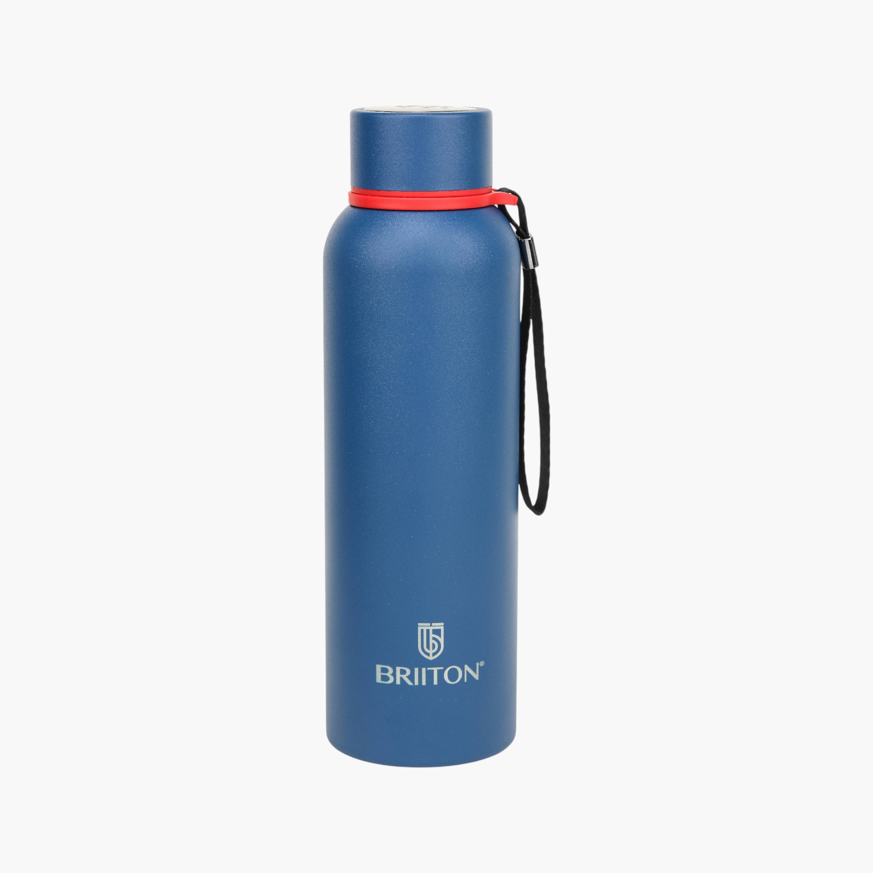 قارورة ماء ستانلس ستيل عازلة للحرارة بطبعات شعار من بريتون - 750 مل-household-dining-drinkserveware-bottles-image-1