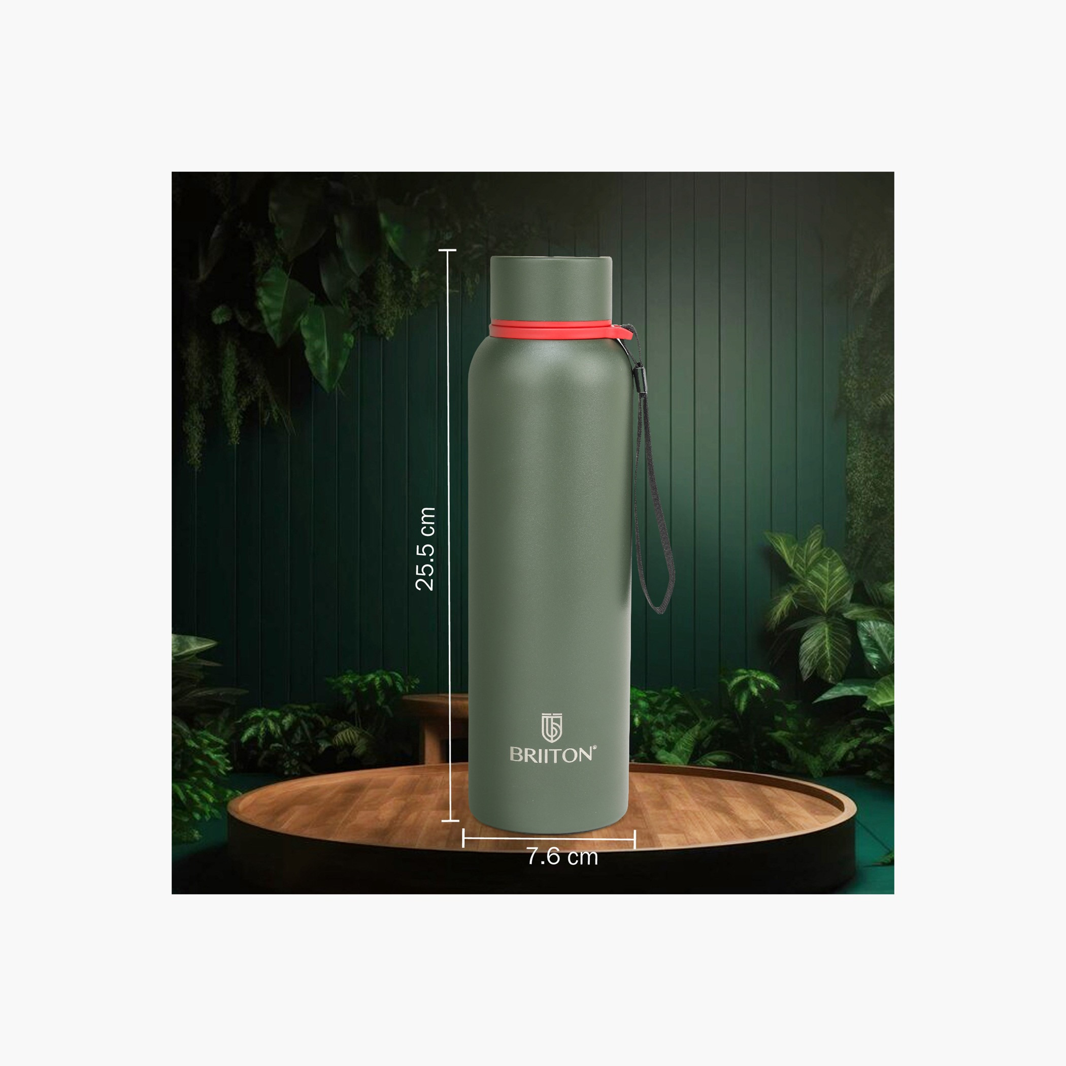 Briiton Logo Print Insulated Stainless Steel Water Bottle - 750 ml-household-dining-drinkserveware-bottles-image-3