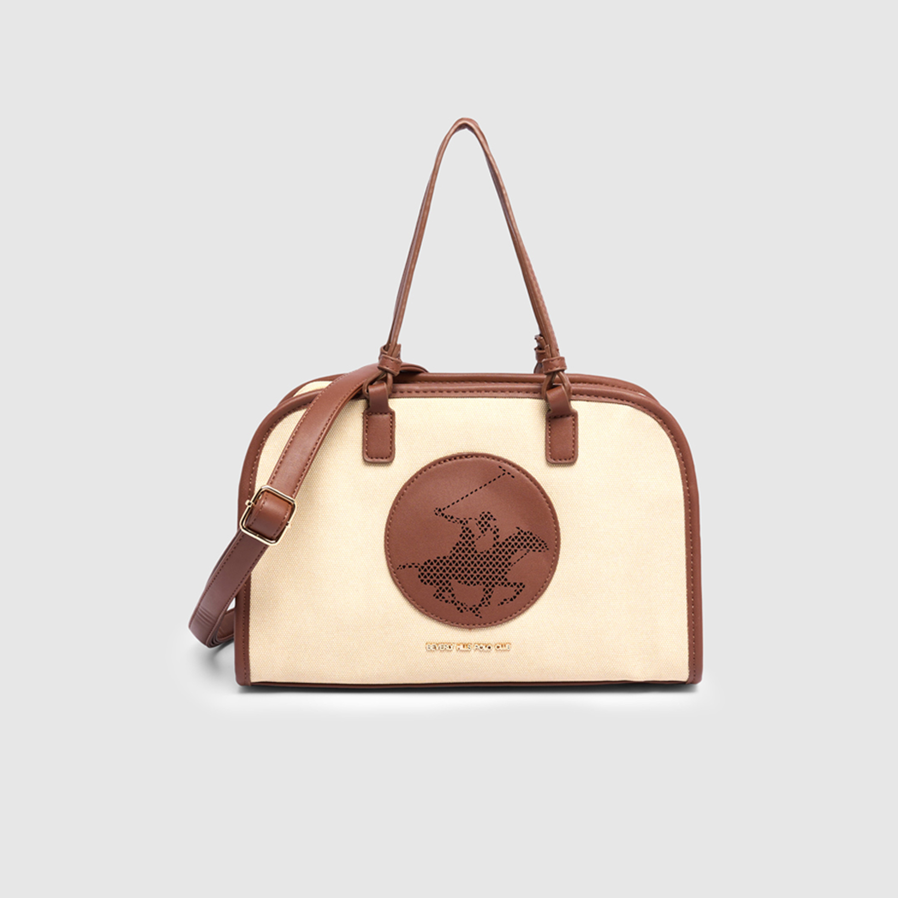 بيفرلي هيلز بولو كلوب- مونوغرامكتف بسحاب وحزام قابل للفصل | BH-010224-18-women-bagsandwallets-handbags-image-1