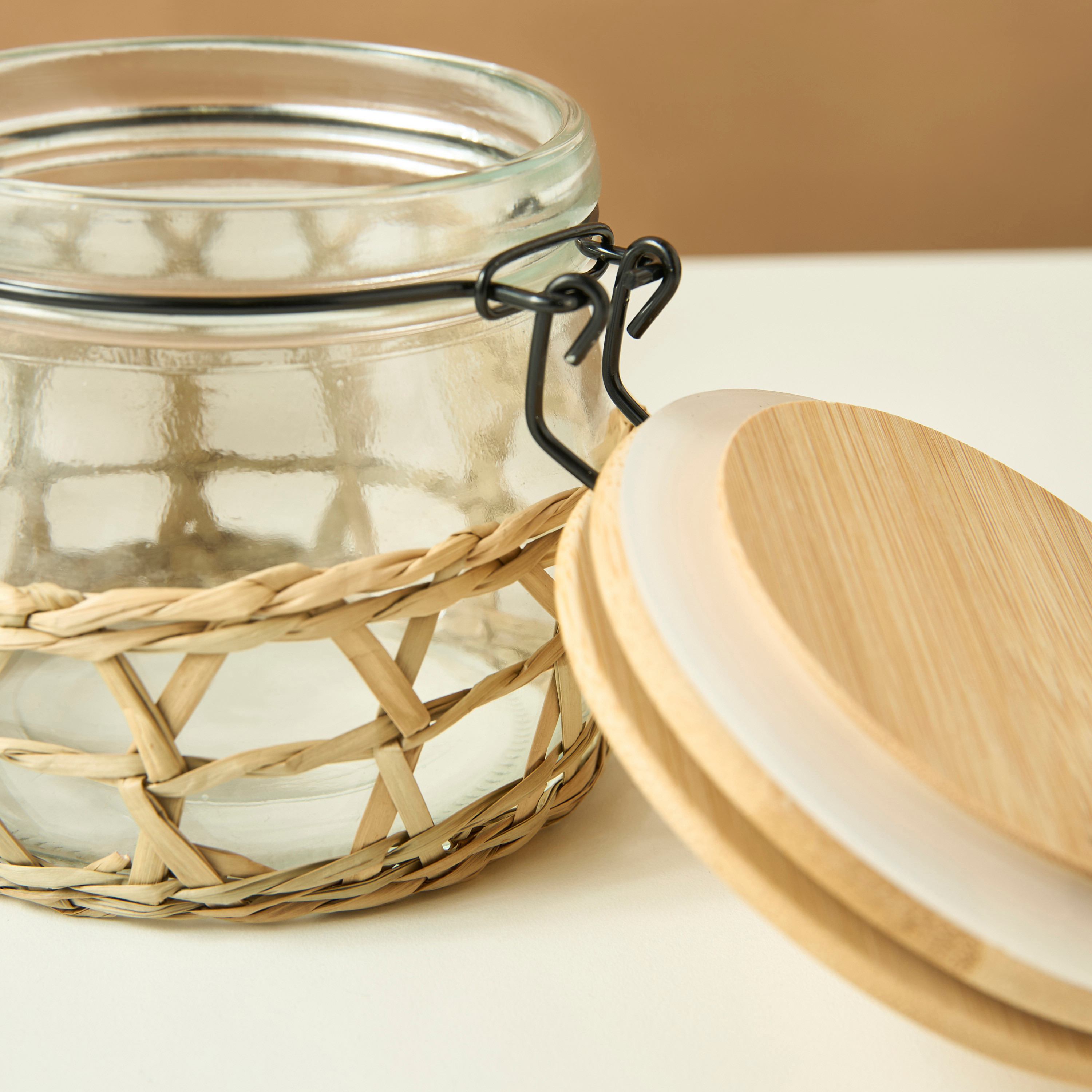 Glass 2-Piece Canister with Lid Set - 1.5 L-household-kitchen-foodstorage-containers-image-4