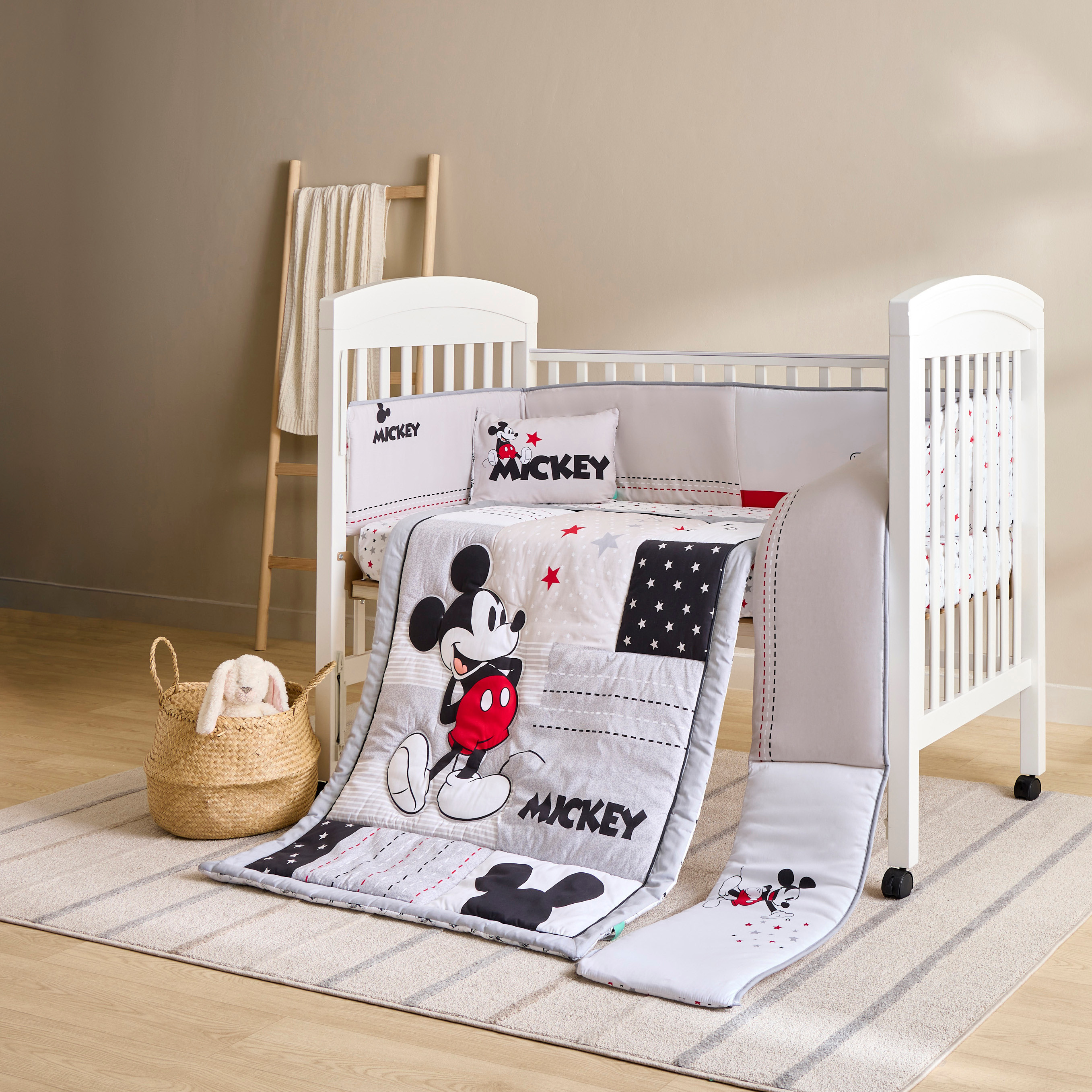 mickey mouse crib set