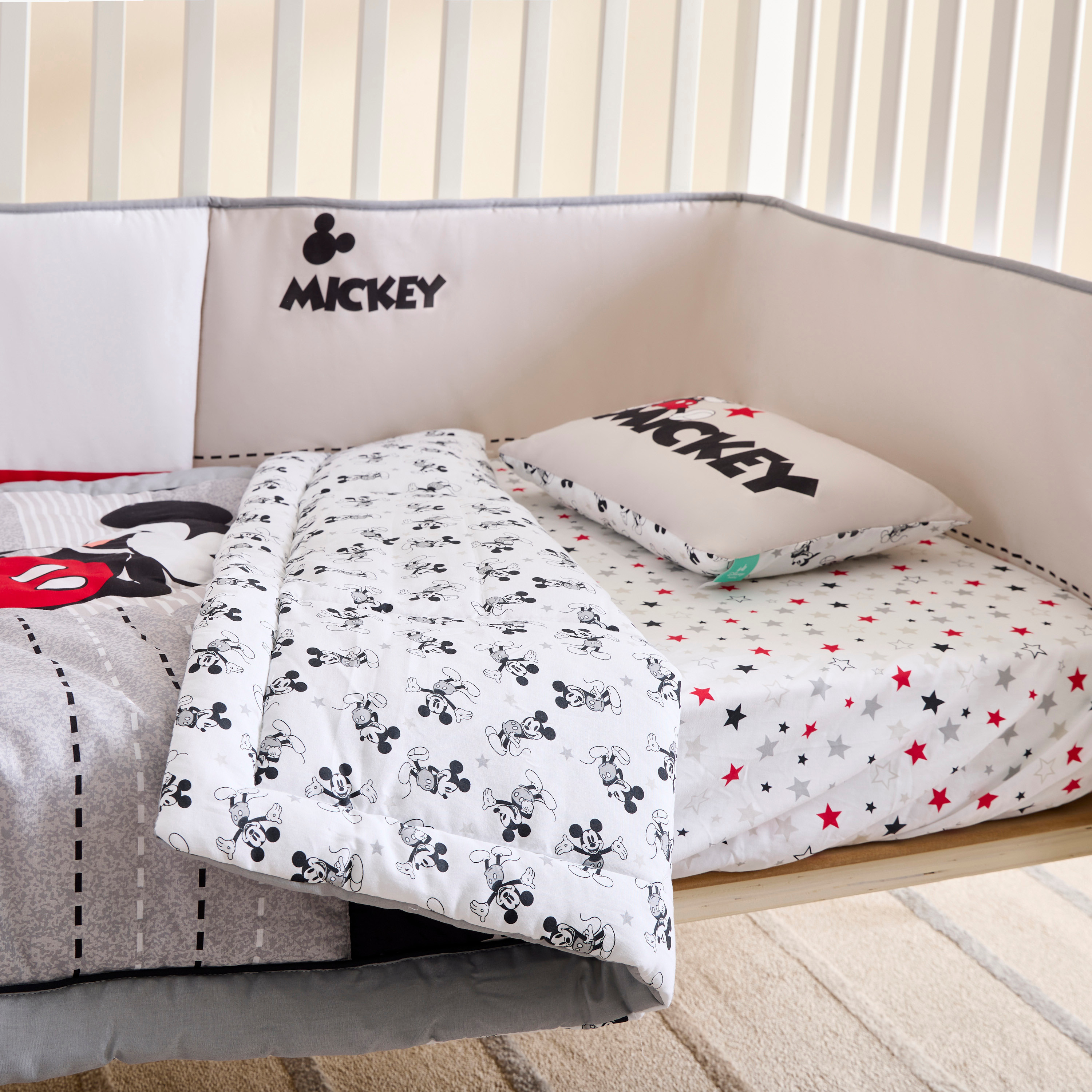 Disney Mickey Mouse Print 5-Piece Comforter Set-baby-nursery-babybedding-image-5