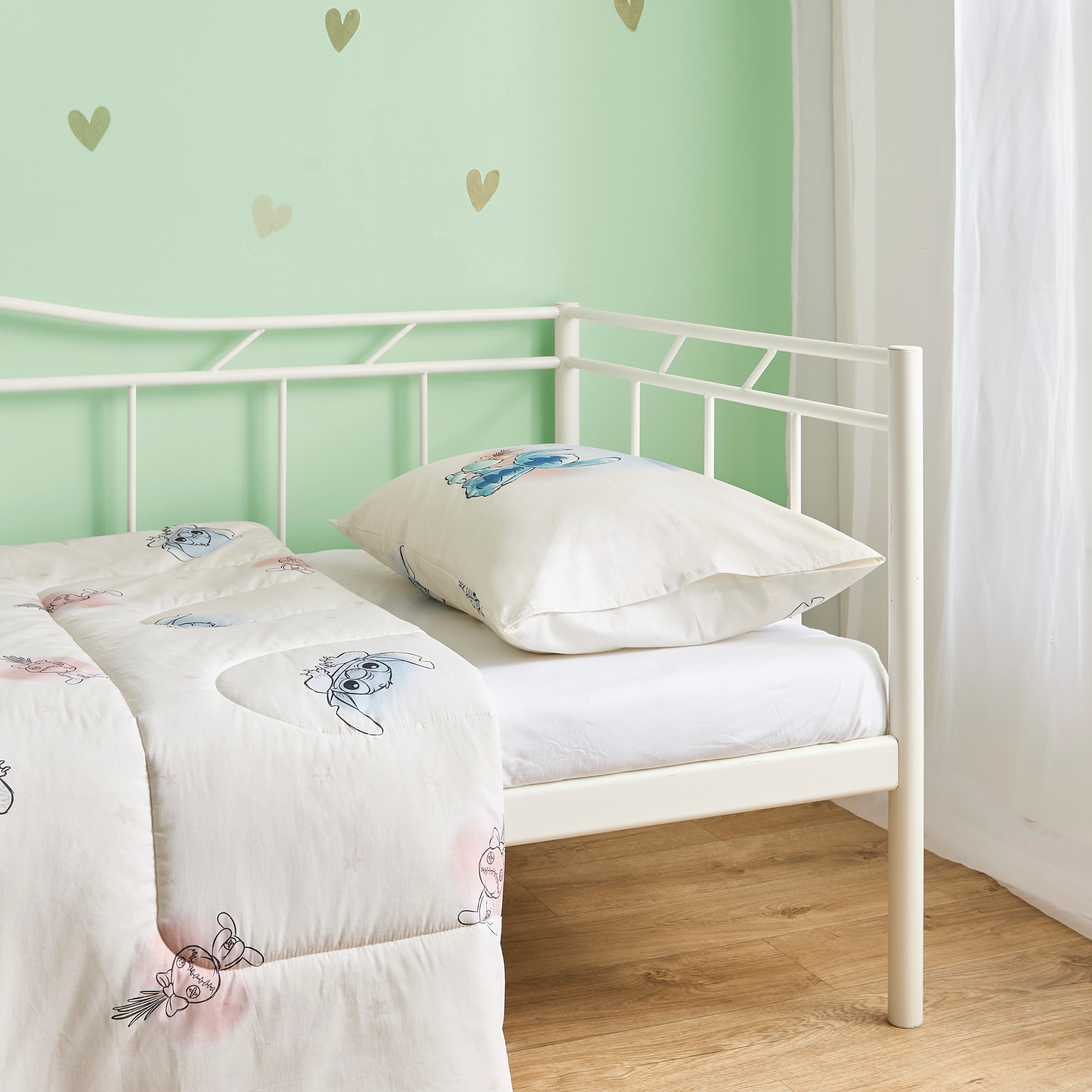 Disney Lilo and Stitch Print 2-Piece Single Comforter Set - 135x220 cm-baby-nursery-babybedding-image-3