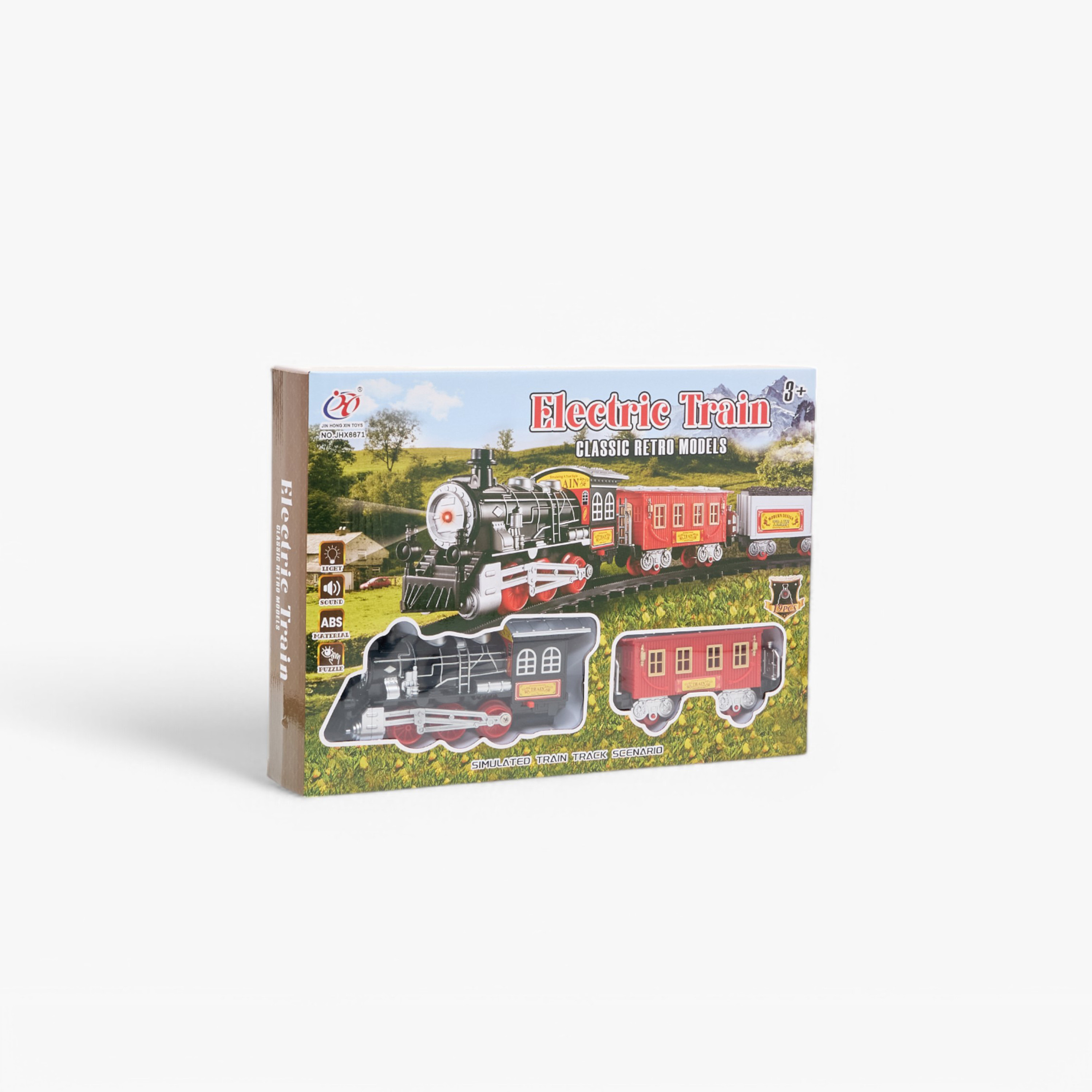 مجموعة لعب قطار كهربائي-toys-playvehicles-trainsandbuses-image-1