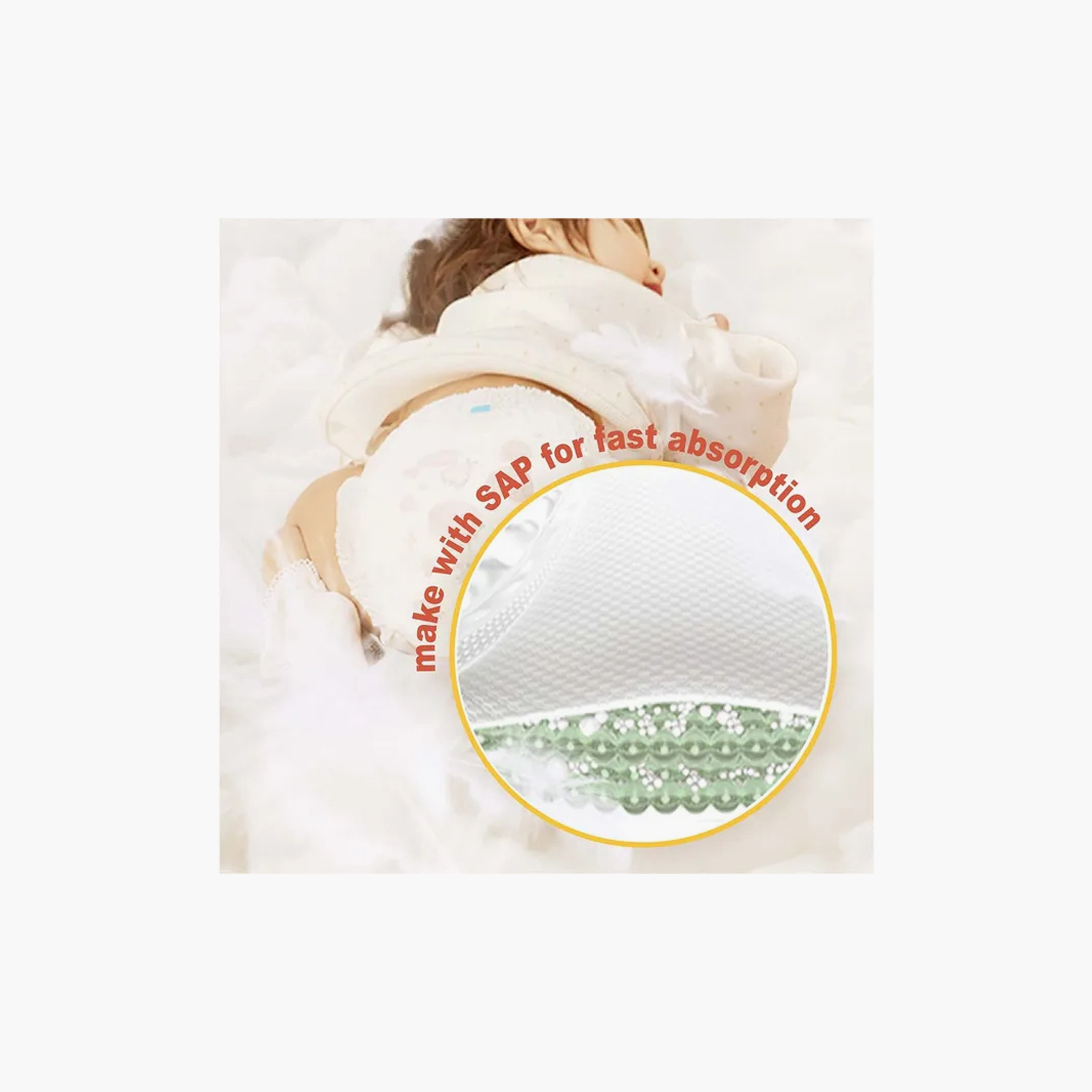 Makuku 34-Piece Air Slim Tape Style Diapers - Size 3 (9-14 Kg)-baby-diapering-diapers-image-4