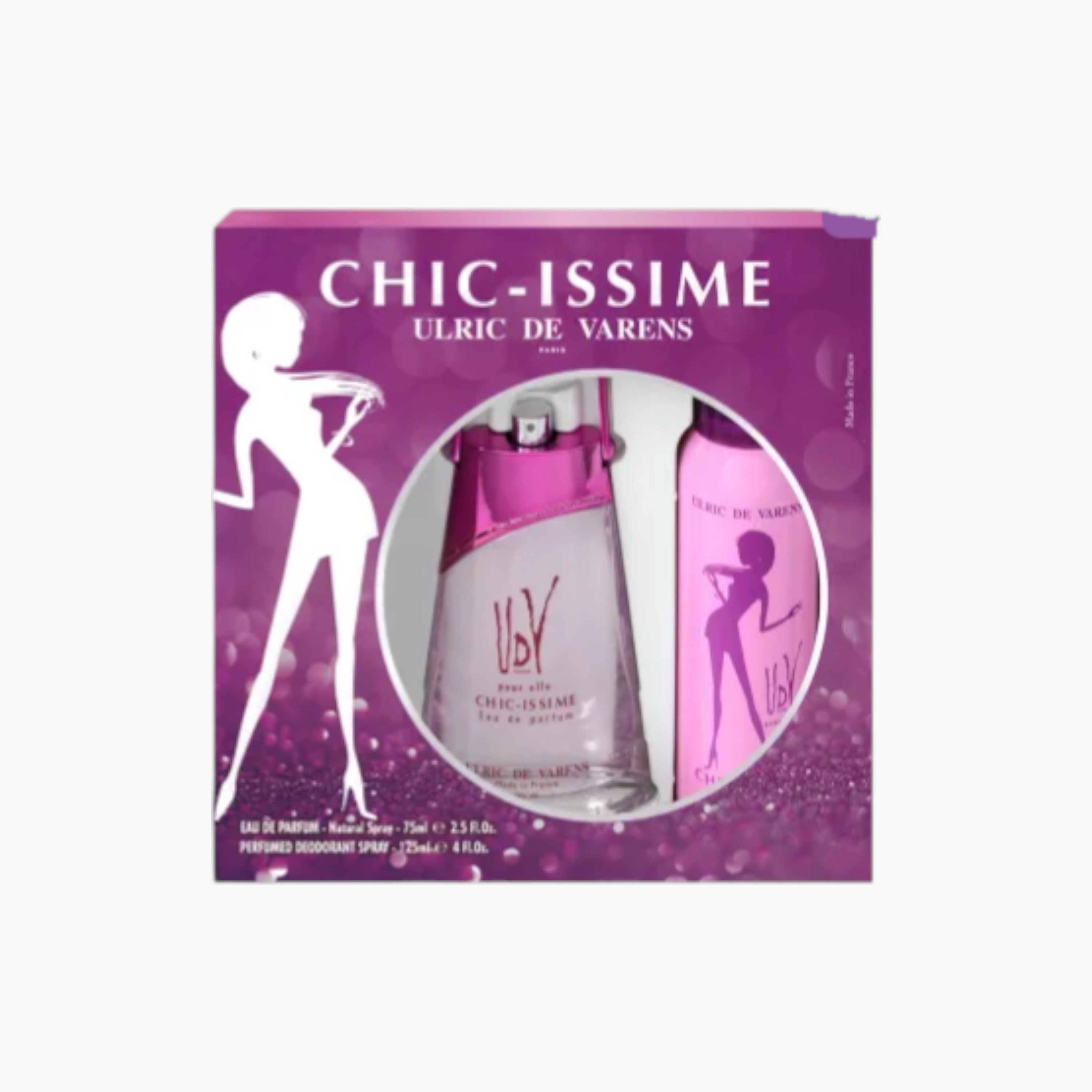Ulric De Varens 2-Piece Chic Issime Fragrance Set-beautyandpersonalcare-giftsets-image-1