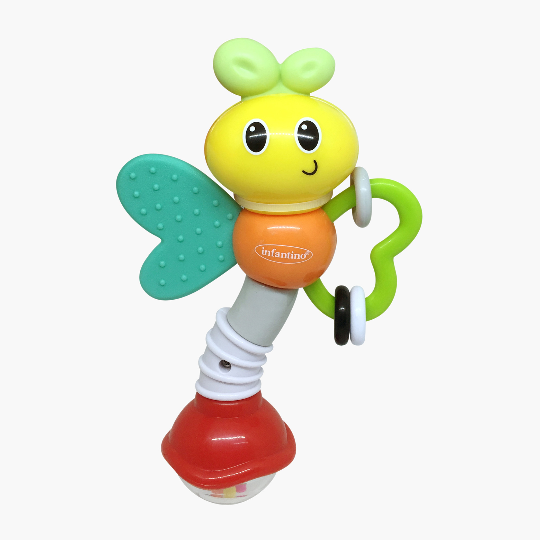 Infantino Rattle and Teether Love Bug Toy-toys-babyandtoddlertoys-rattlesandteethers-image-2