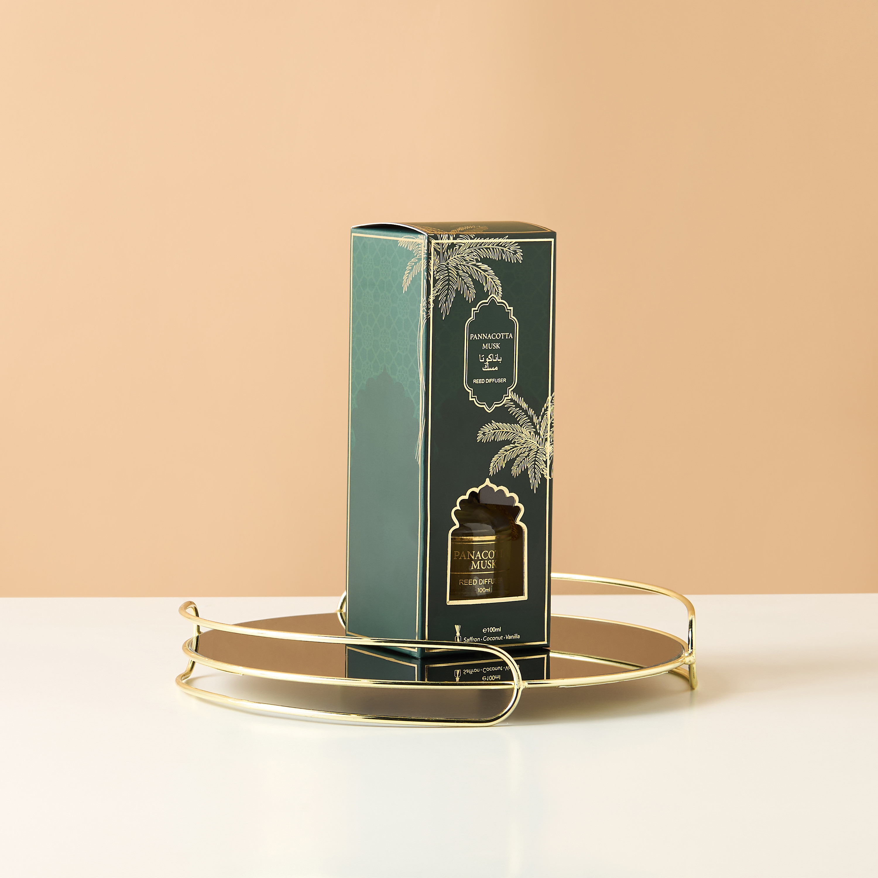 موزع عطور بأعواد باناكوتا مسك  من سينت. د - 100 مل-household-homefragrance-reeddiffusers-image-3
