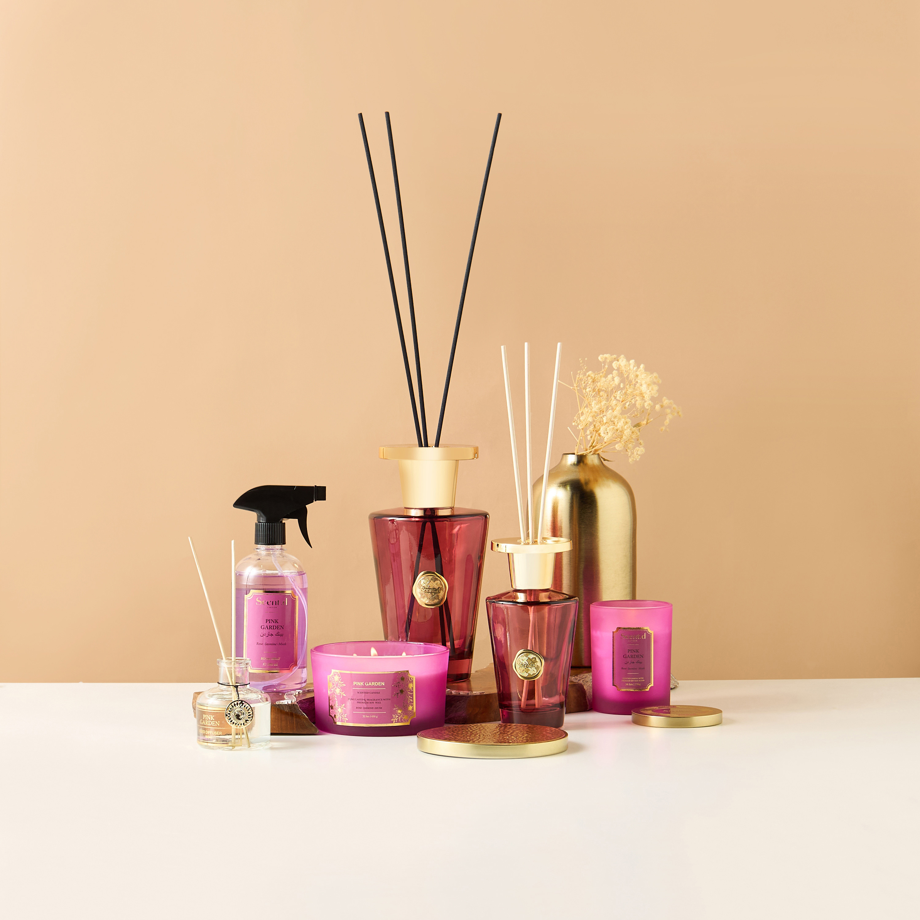 موزع عطور بأعواد بينك جاردن من سينت. د لندن - 300 مل-household-homefragrance-reeddiffusers-image-5