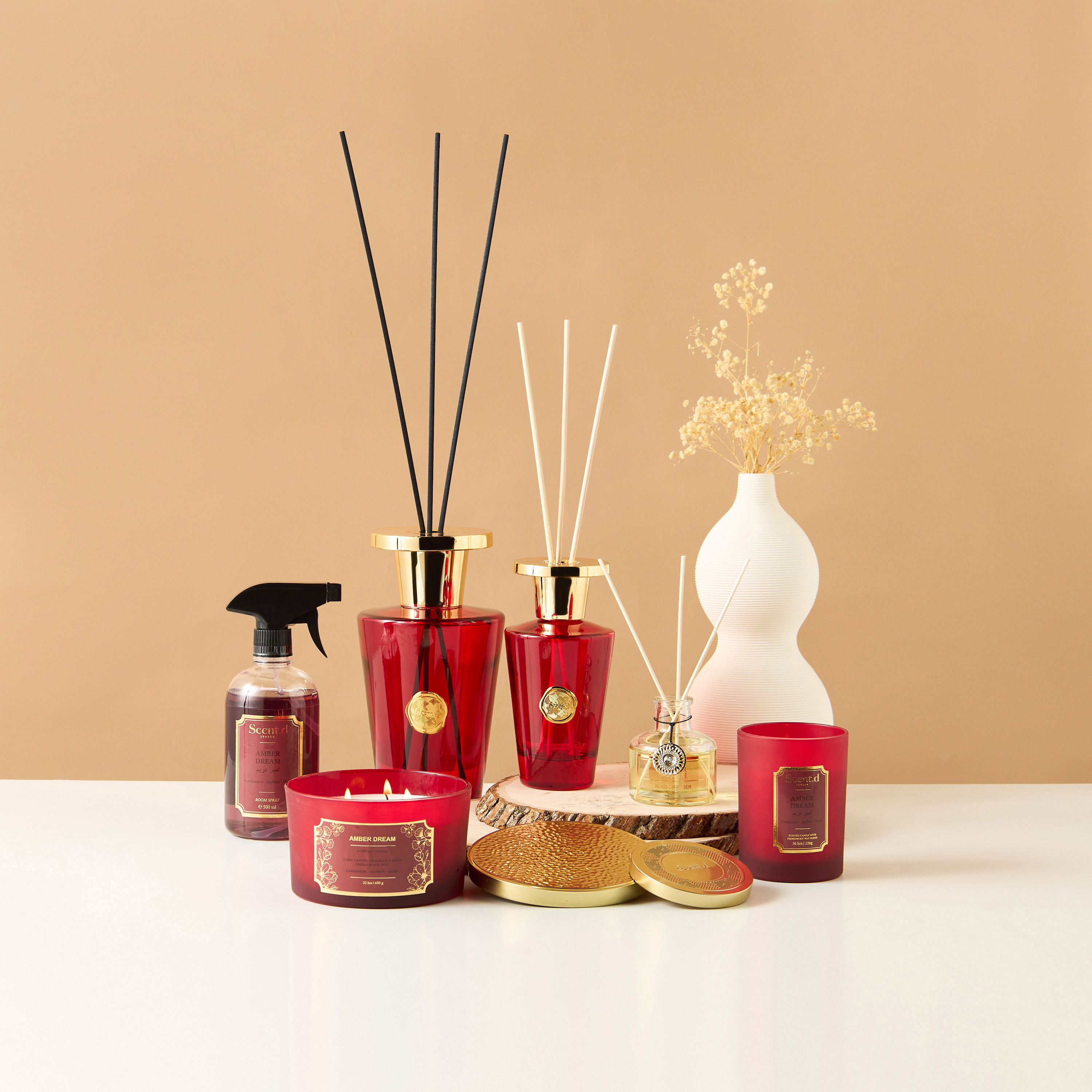 Scent.d London Amber Dream Reed Diffuser - 1000 ml-household-homefragrance-reeddiffusers-image-5