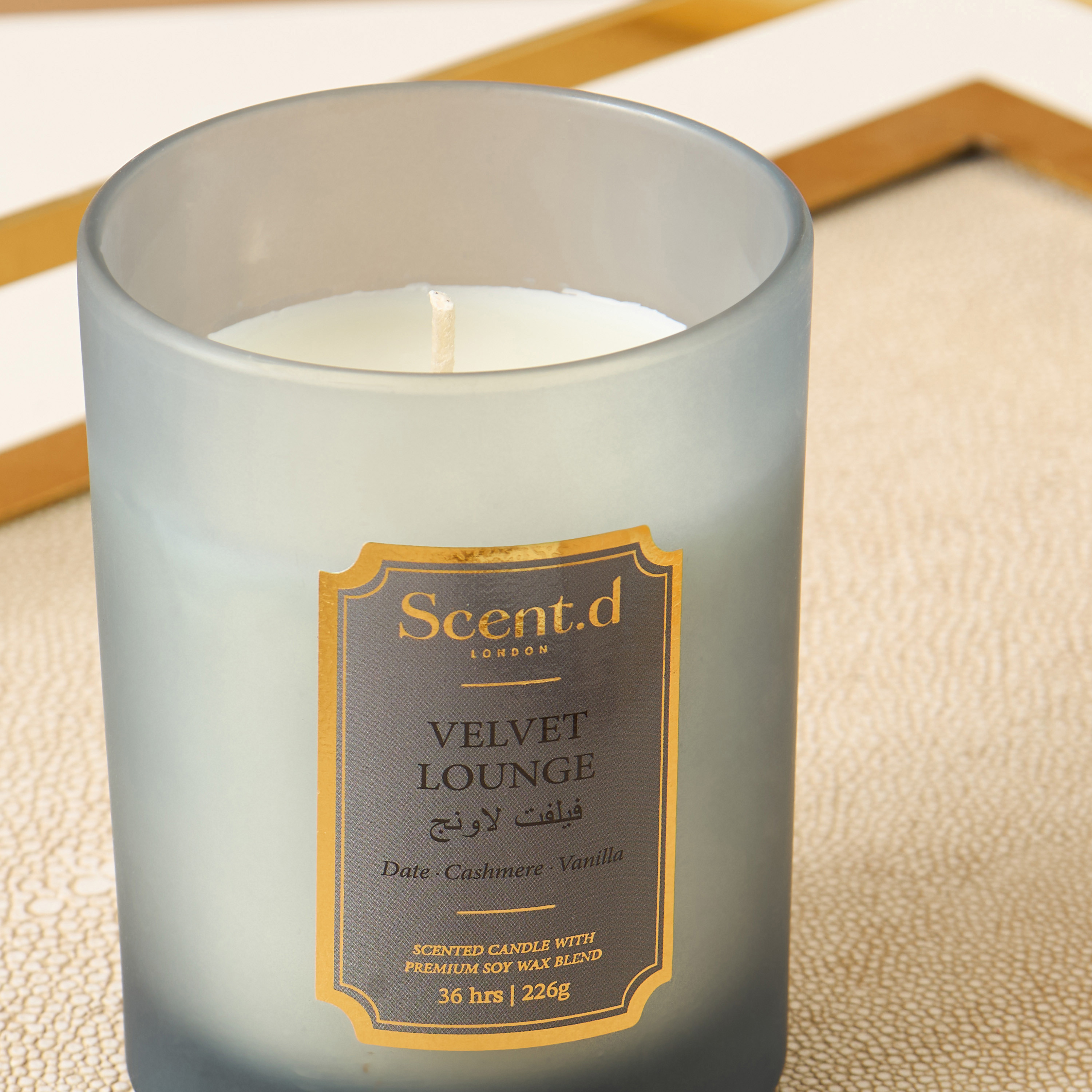 Scent.d Arabian Jasmine Scented Jar Candle - 226 gms-household-homefragrance-candles-image-3