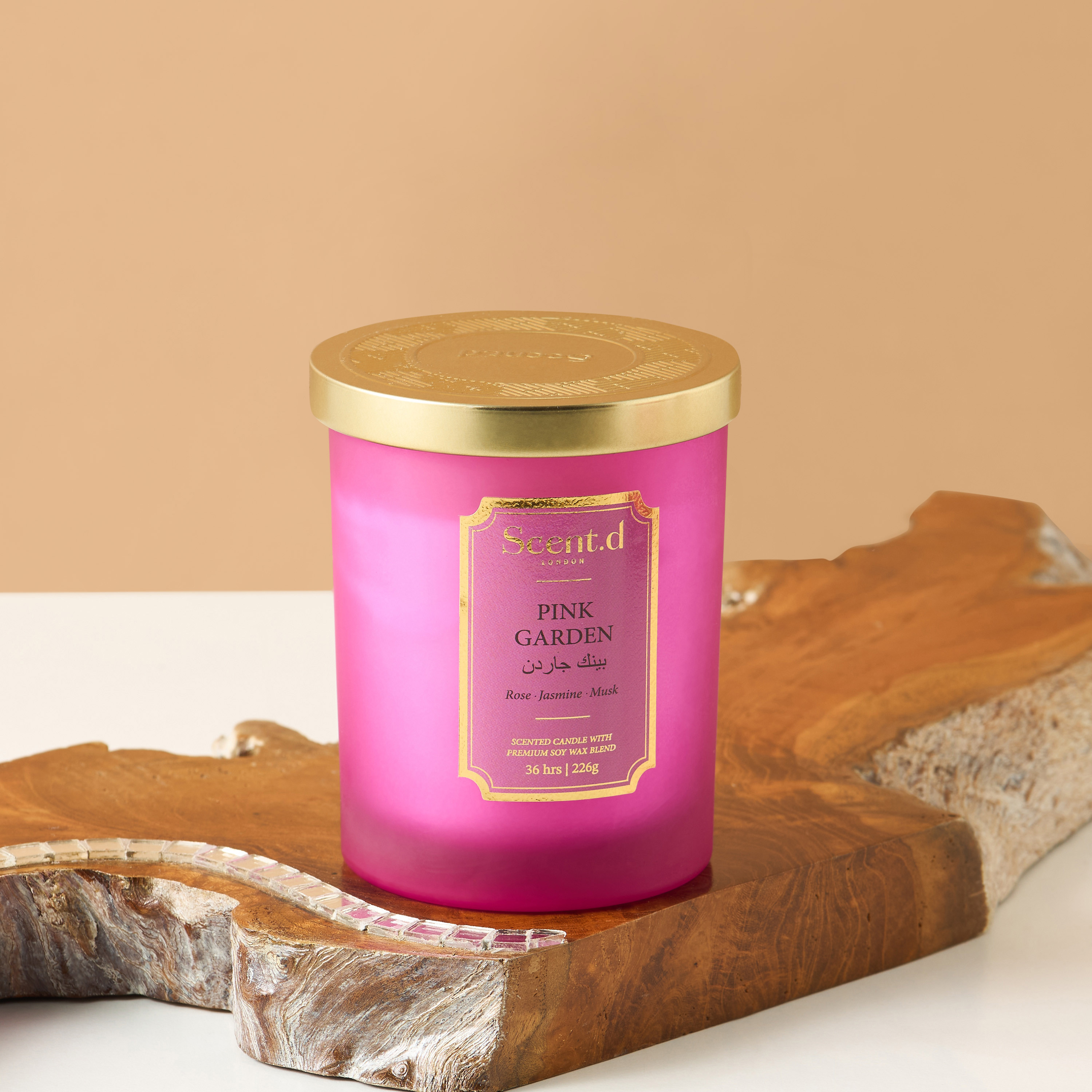 جرة شمعة برائحة أربيان جاسمين من سينت. دي - 226 جم-household-homefragrance-candles-image-2