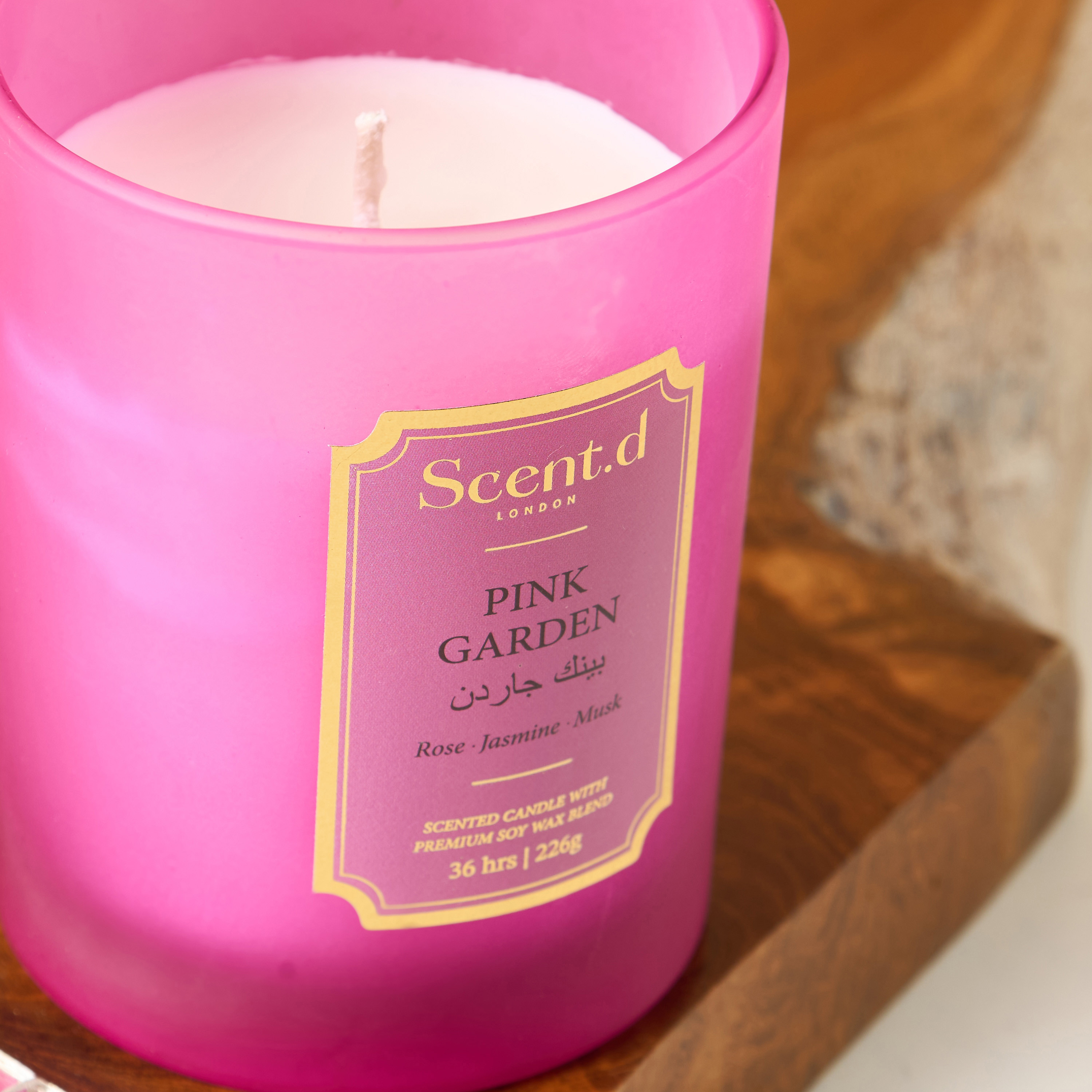 جرة شمعة برائحة أربيان جاسمين من سينت. دي - 226 جم-household-homefragrance-candles-image-3