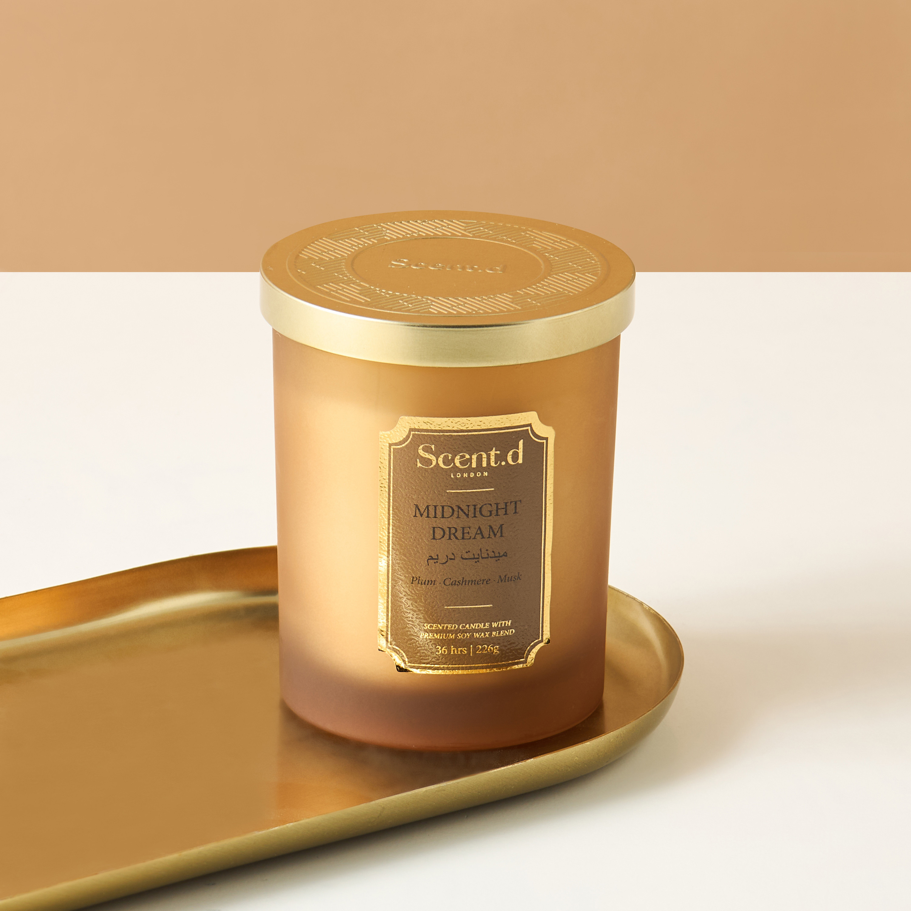 Scent.d Arabian Jasmine Scented Jar Candle - 226 gms-household-homefragrance-candles-image-2
