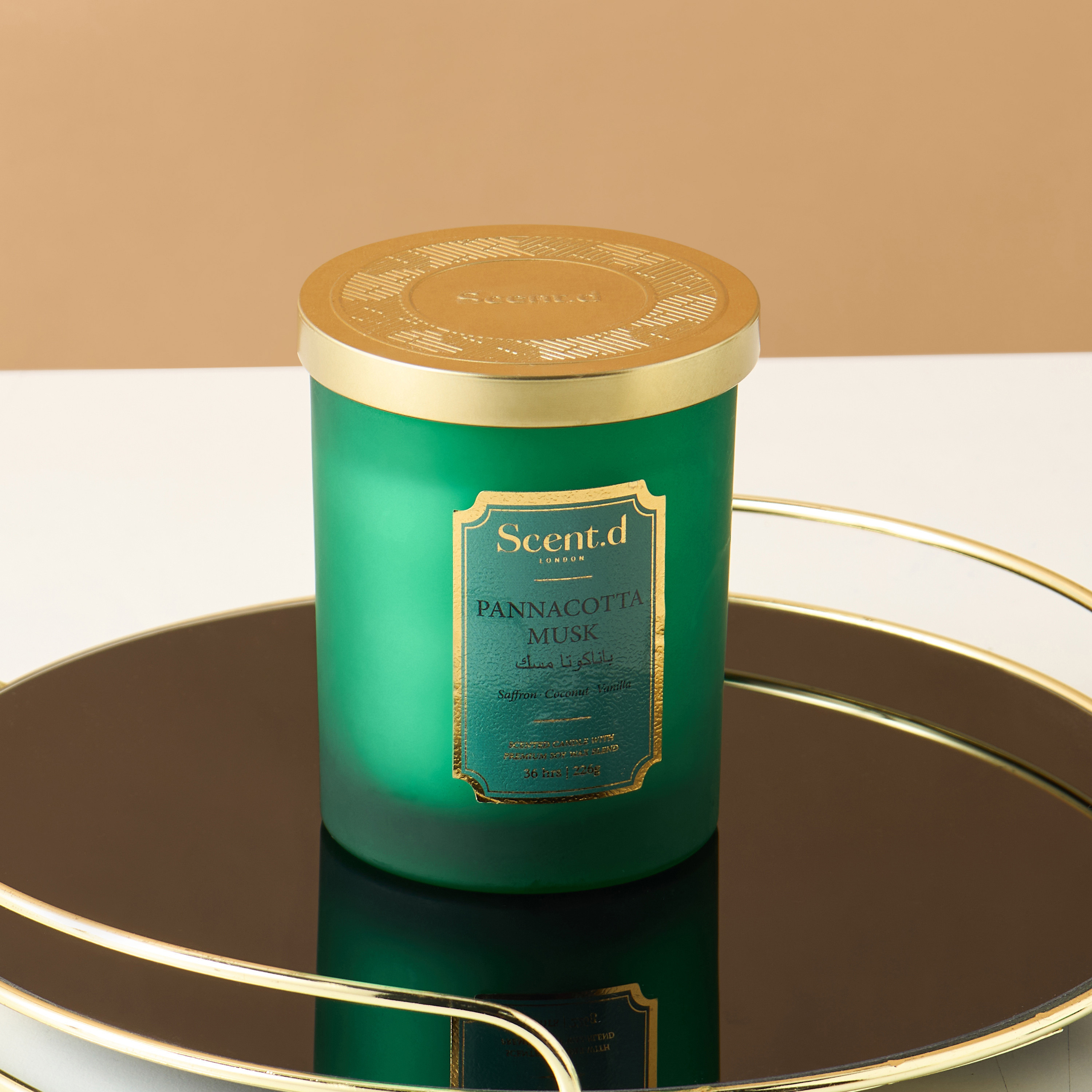Scent.d Arabian Jasmine Scented Jar Candle - 226 gms-household-homefragrance-candles-image-3