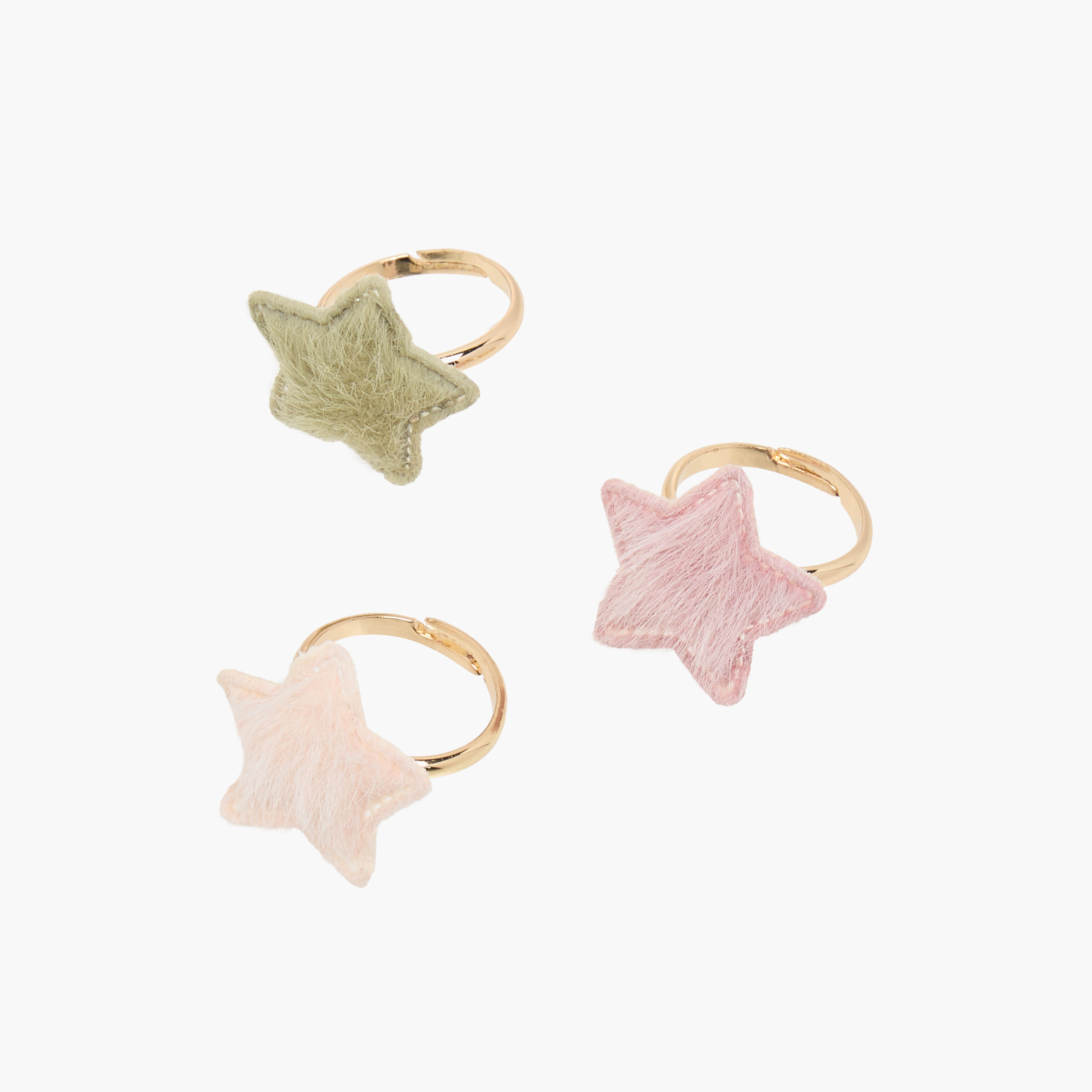 خواتم بزخارف نجوم من تشارمز - طقم من 3 قطع-girls-accessories-jewellery-image-2