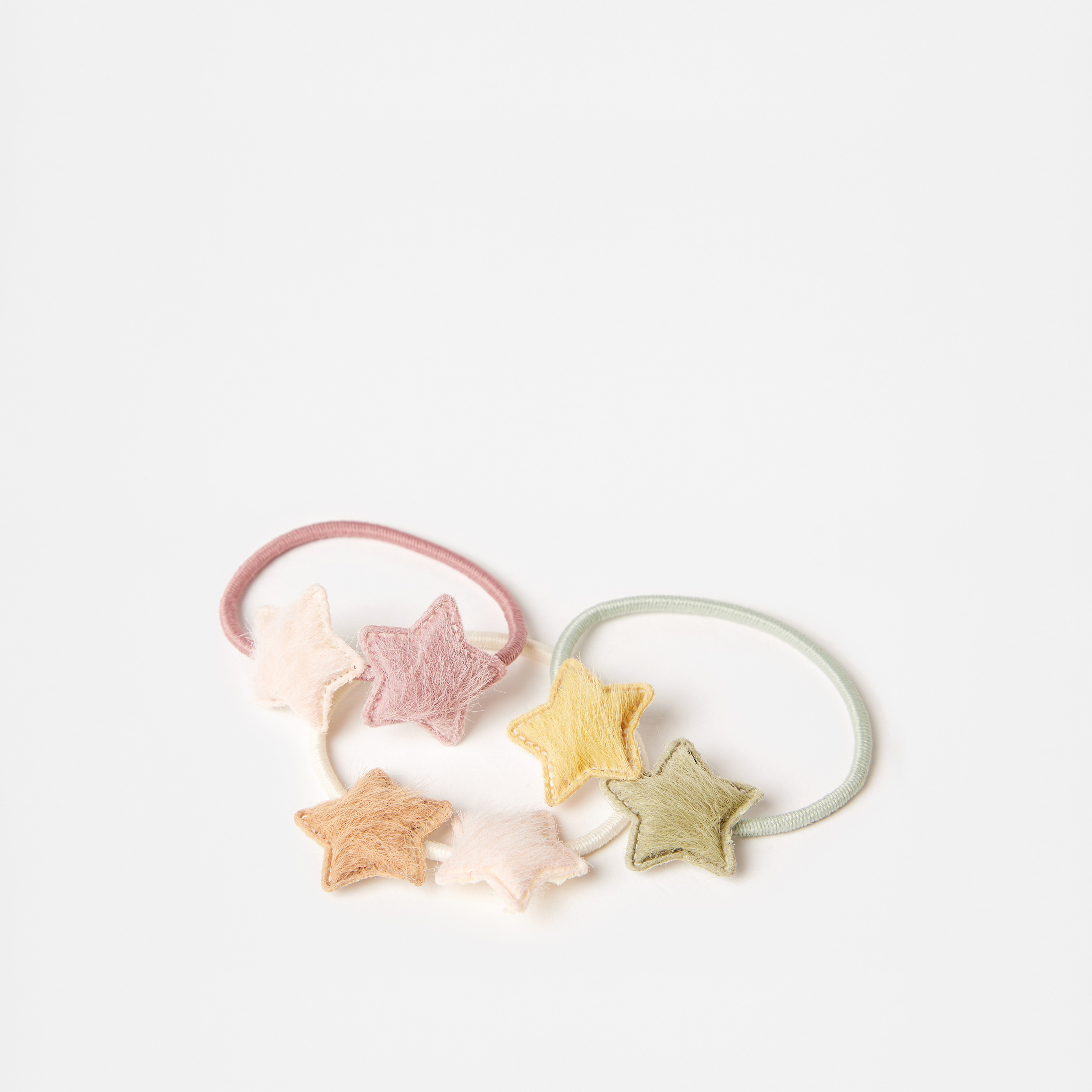 ربطات شعر بتزيينات نجمة من تشارمز- طقم 3 قطع-girls-accessories-hairaccessories-image-3