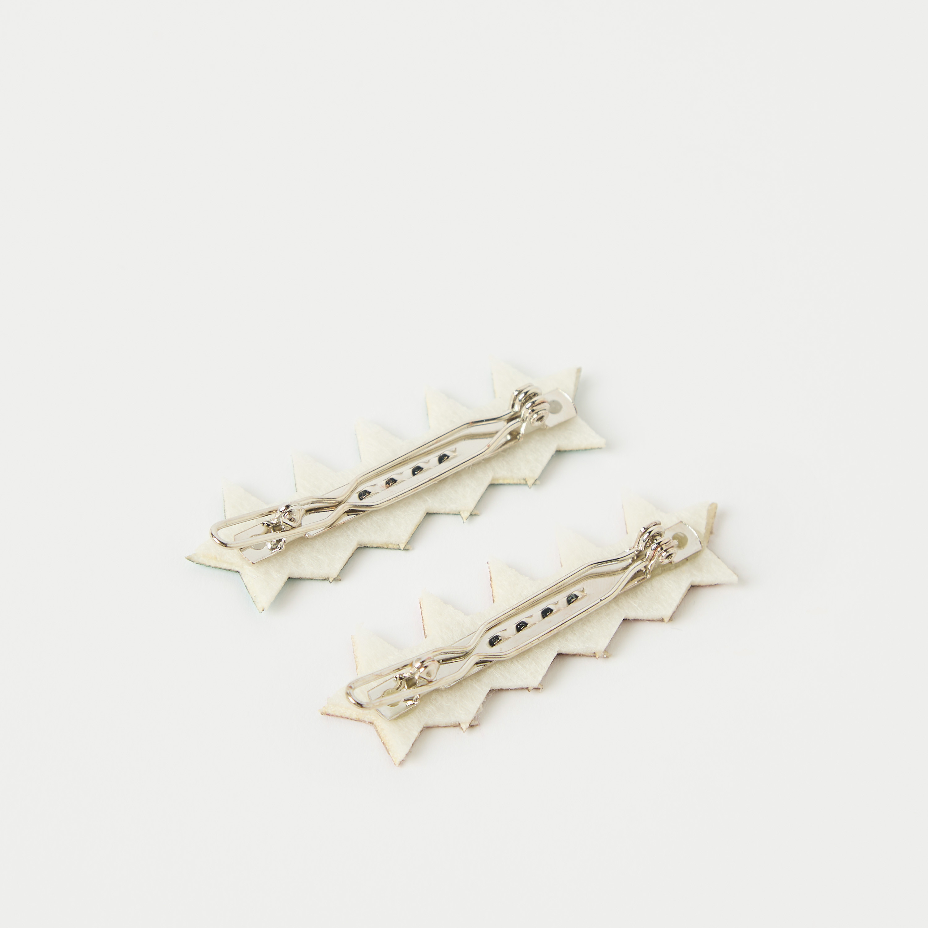 Charmz Star Glitter Textured Hair Clip - Set of 2-girls-accessories-hairaccessories-image-3