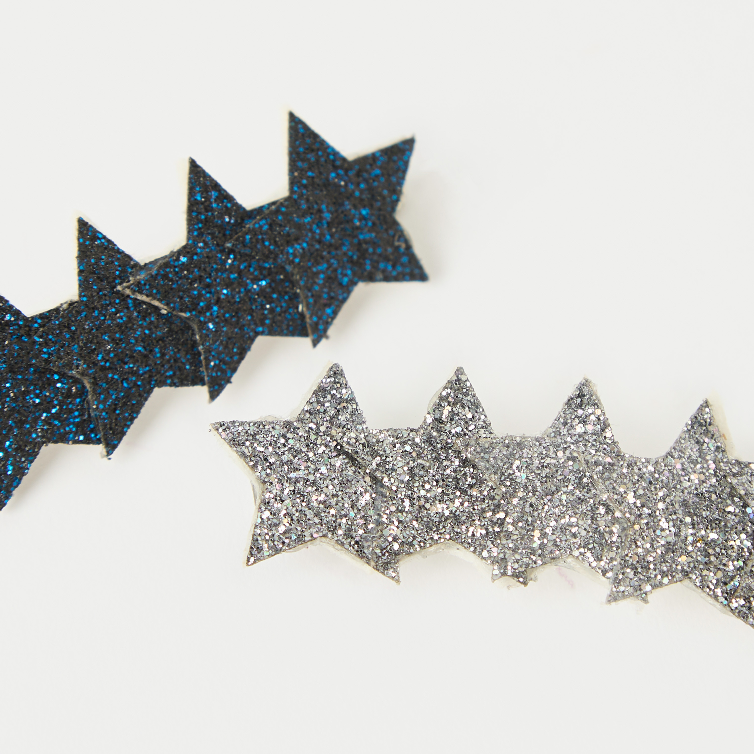 Charmz Star Glitter Textured Hair Clip - Set of 2-girls-accessories-hairaccessories-image-2