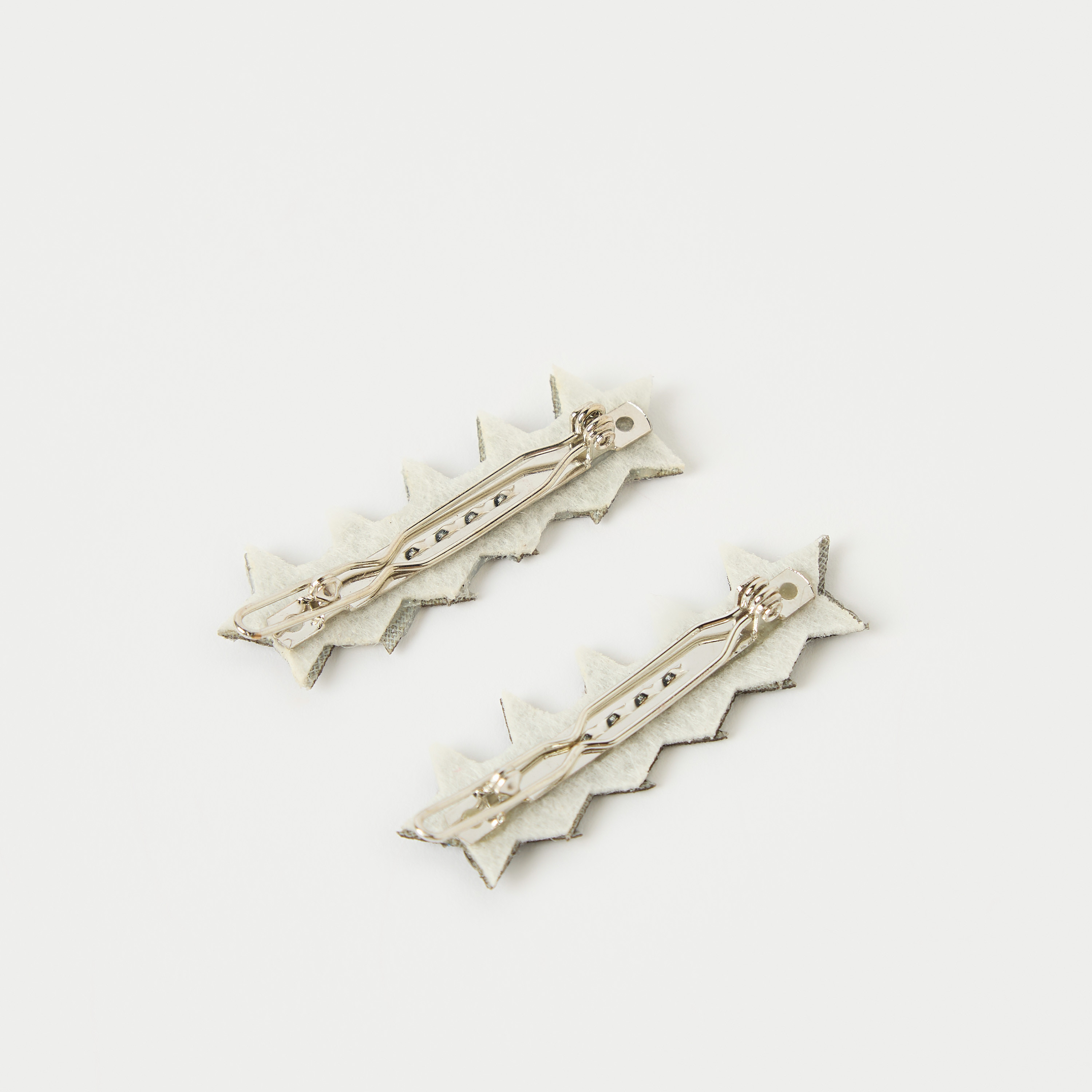 Charmz Star Glitter Textured Hair Clip - Set of 2-girls-accessories-hairaccessories-image-3