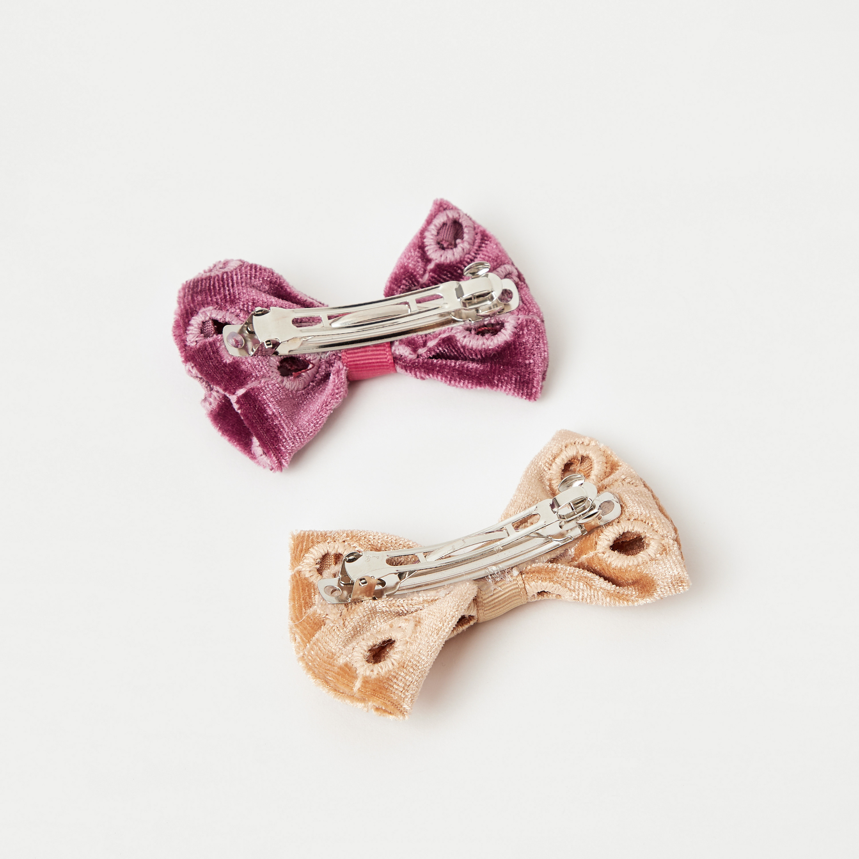مشبك شعر باريت فيونكة بارز الملمس من تشارمز - طقم من قطعتين-girls-accessories-hairaccessories-image-2