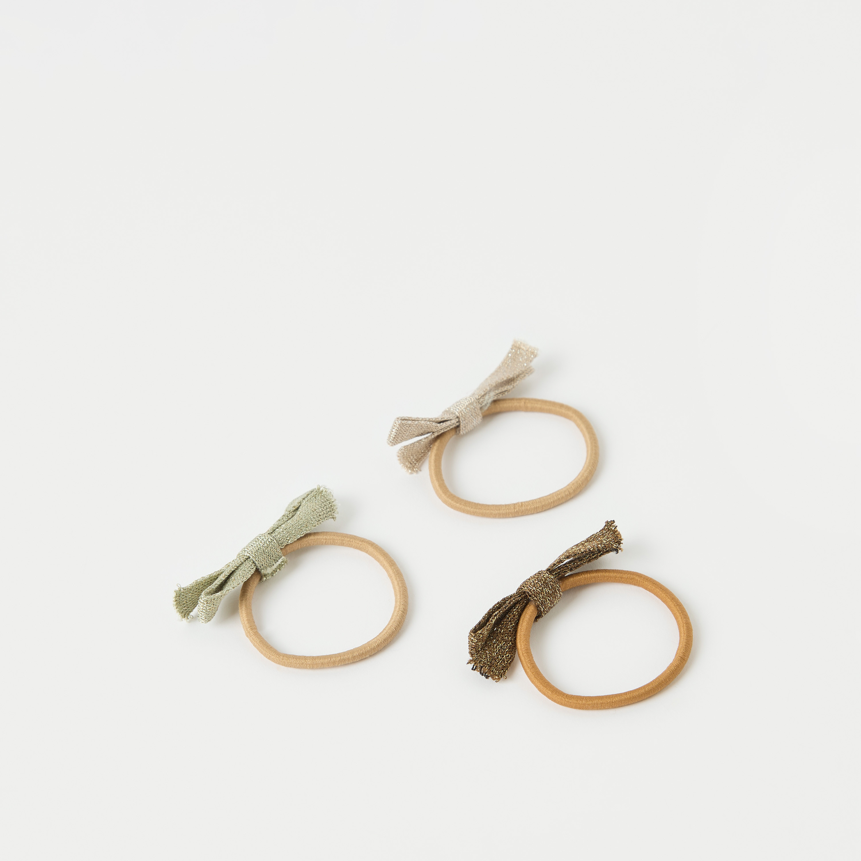 ربطات شعر بزينة فيونكة من تشارمز - طقم 3 قطع-girls-accessories-hairaccessories-image-2