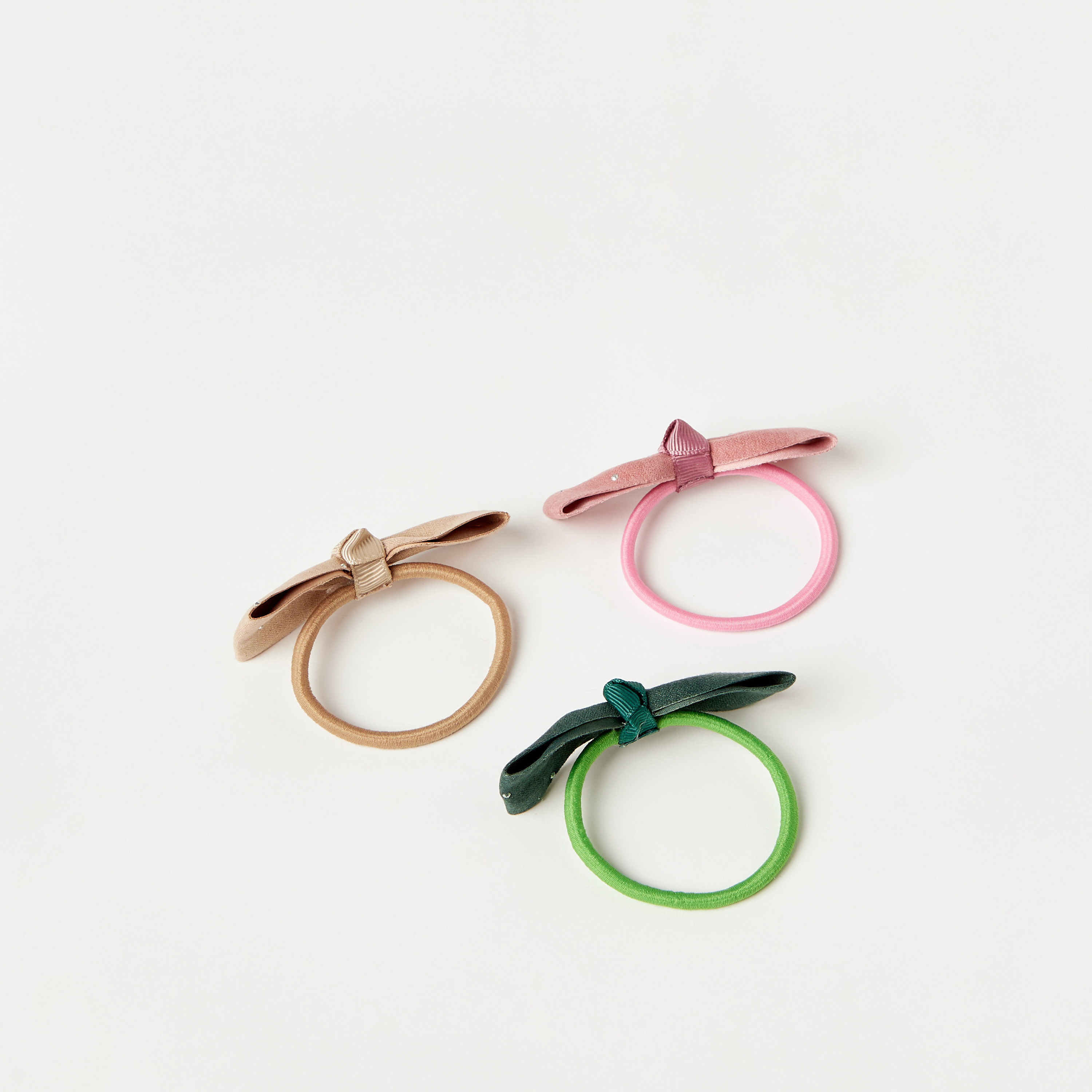 ربطات شعر بفيونكة مزينة من تشارمز - طقم من 3 قطع-girls-accessories-hairaccessories-image-2