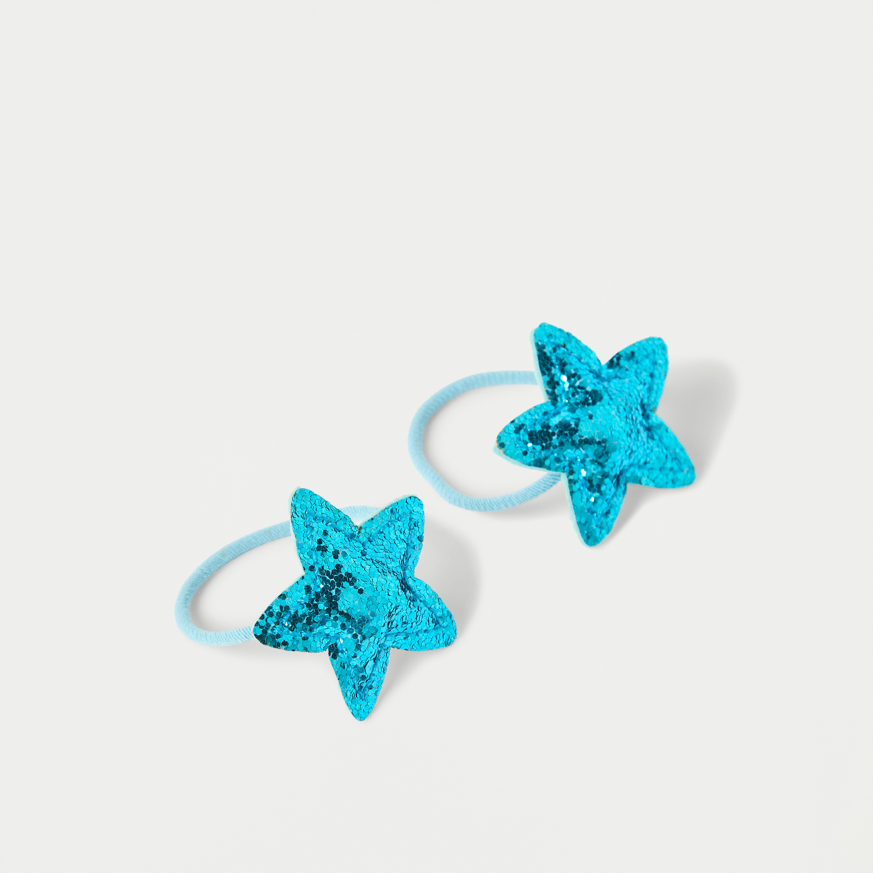 ربطات شعر بتزيينات نجمة من تشارمز - طقم من قطعتين-girls-accessories-hairaccessories-image-1