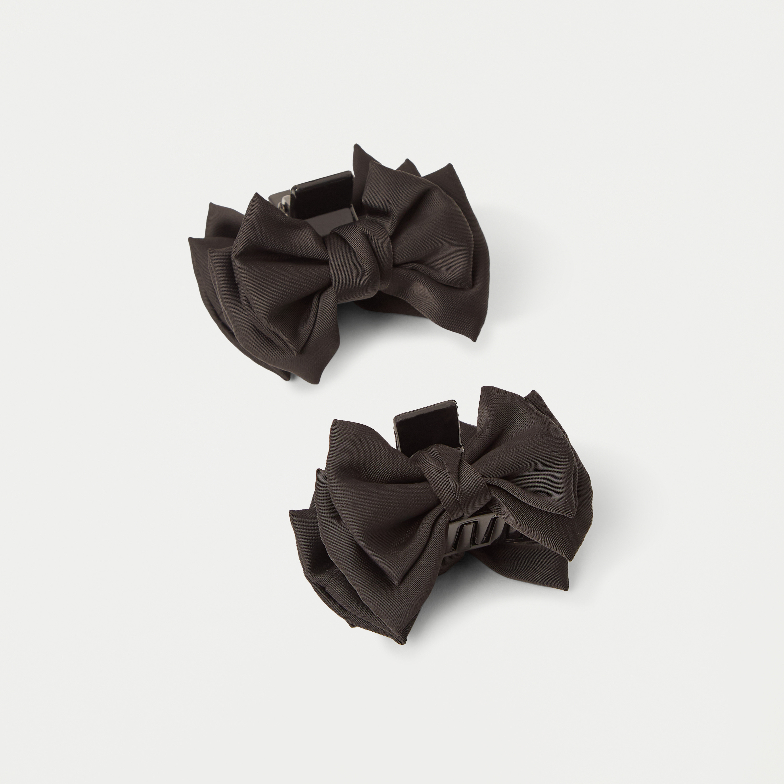 Charmz Bow Accent Hair Clamp - Set of 2-girls-accessories-hairaccessories-image-1