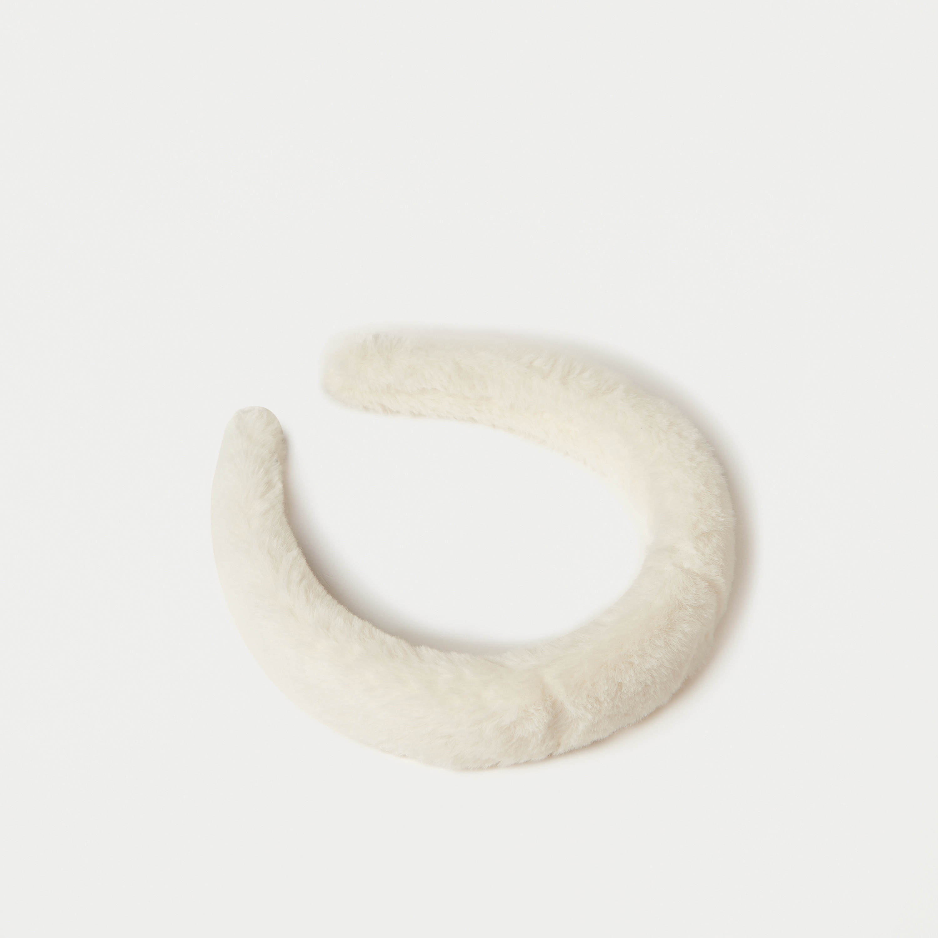 ربطة شعر بارزة الملمس من الفرو الصناعي من تشارمز-girls-accessories-hairaccessories-image-1