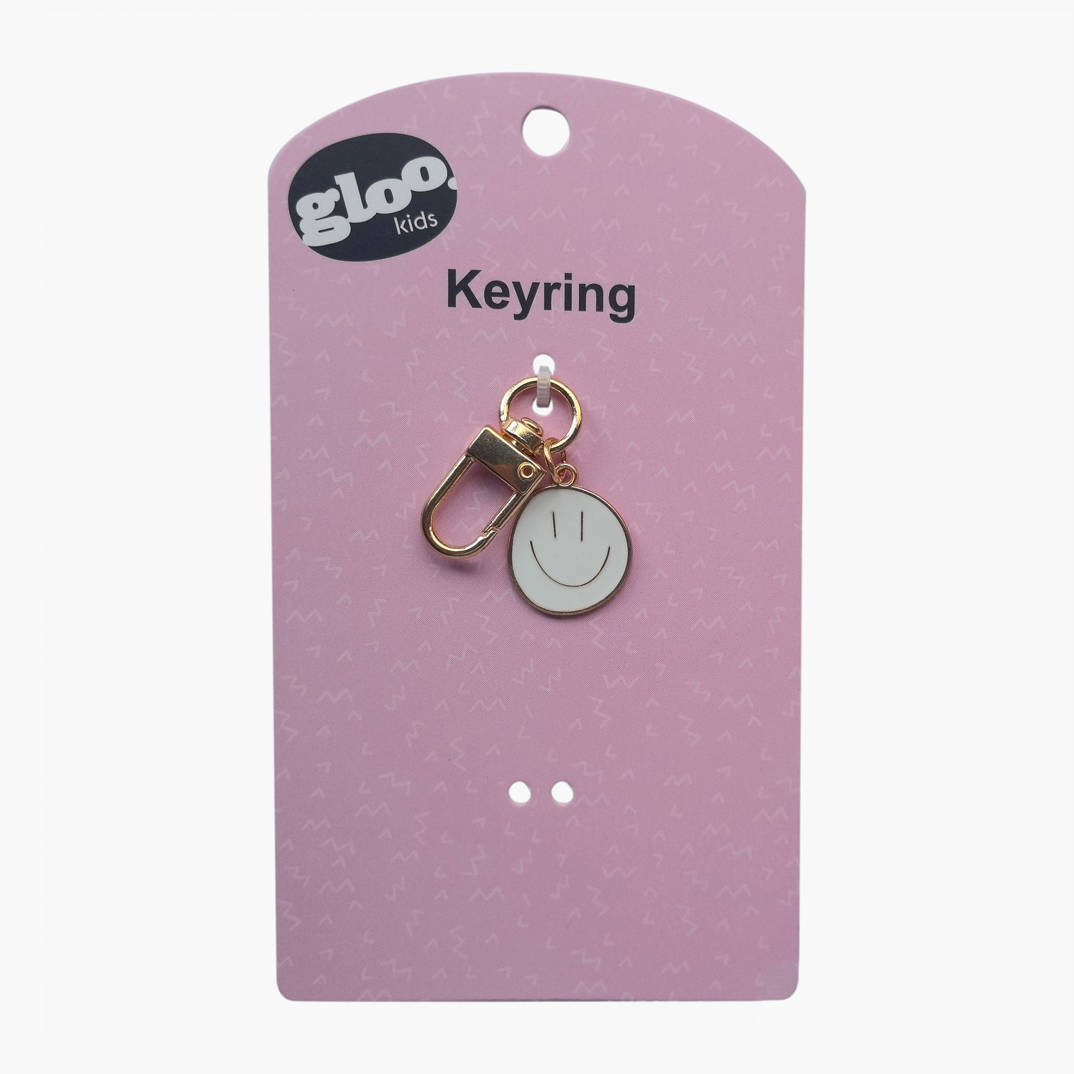 سلسلة مفاتيح معدنية بدلاية سمايلي من جلو-girls-accessories-keyringsandbagcharms-image-5