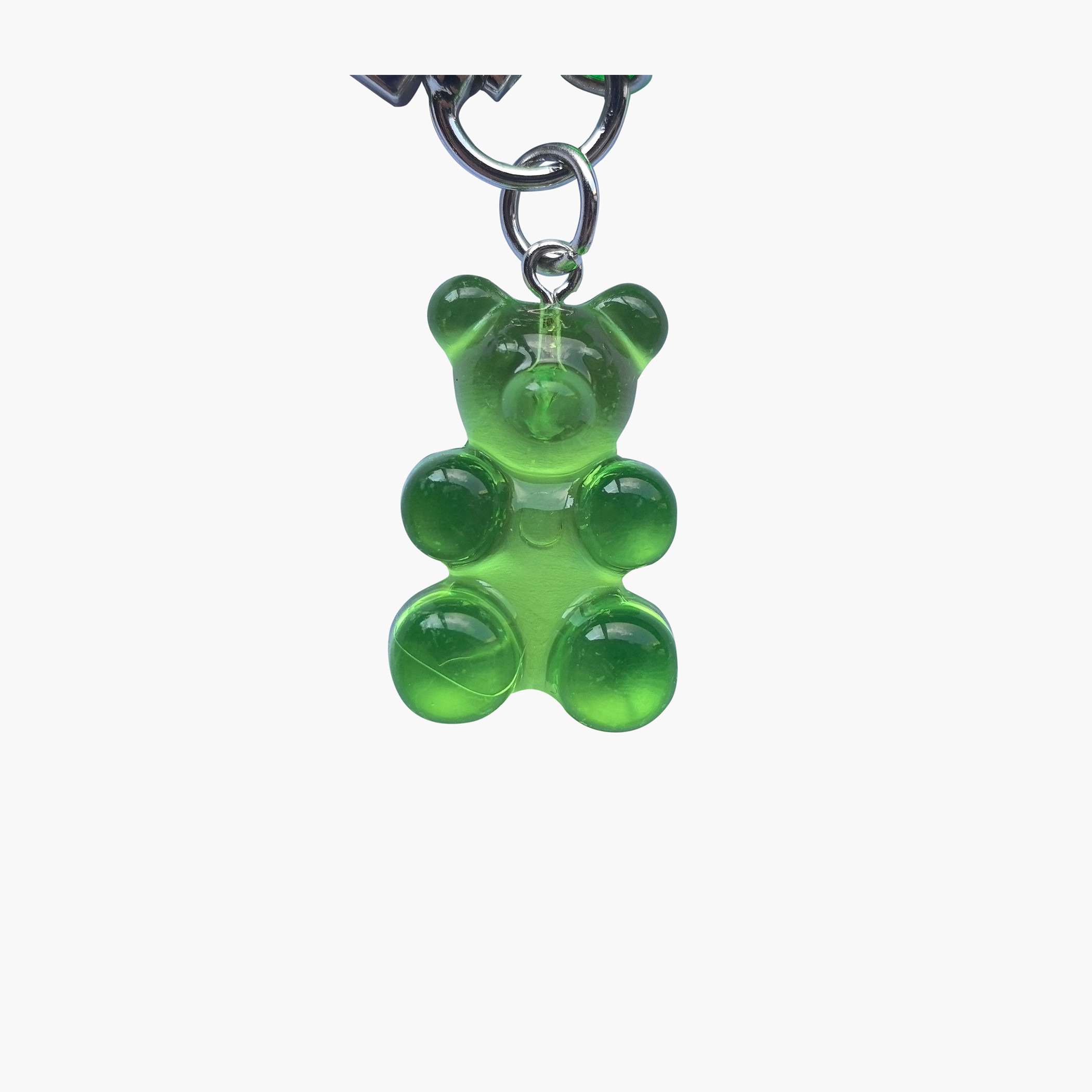 سلسلة مفاتيح على شكل دب بدلاية قلب وخطاف من جلو-girls-accessories-keyringsandbagcharms-image-2