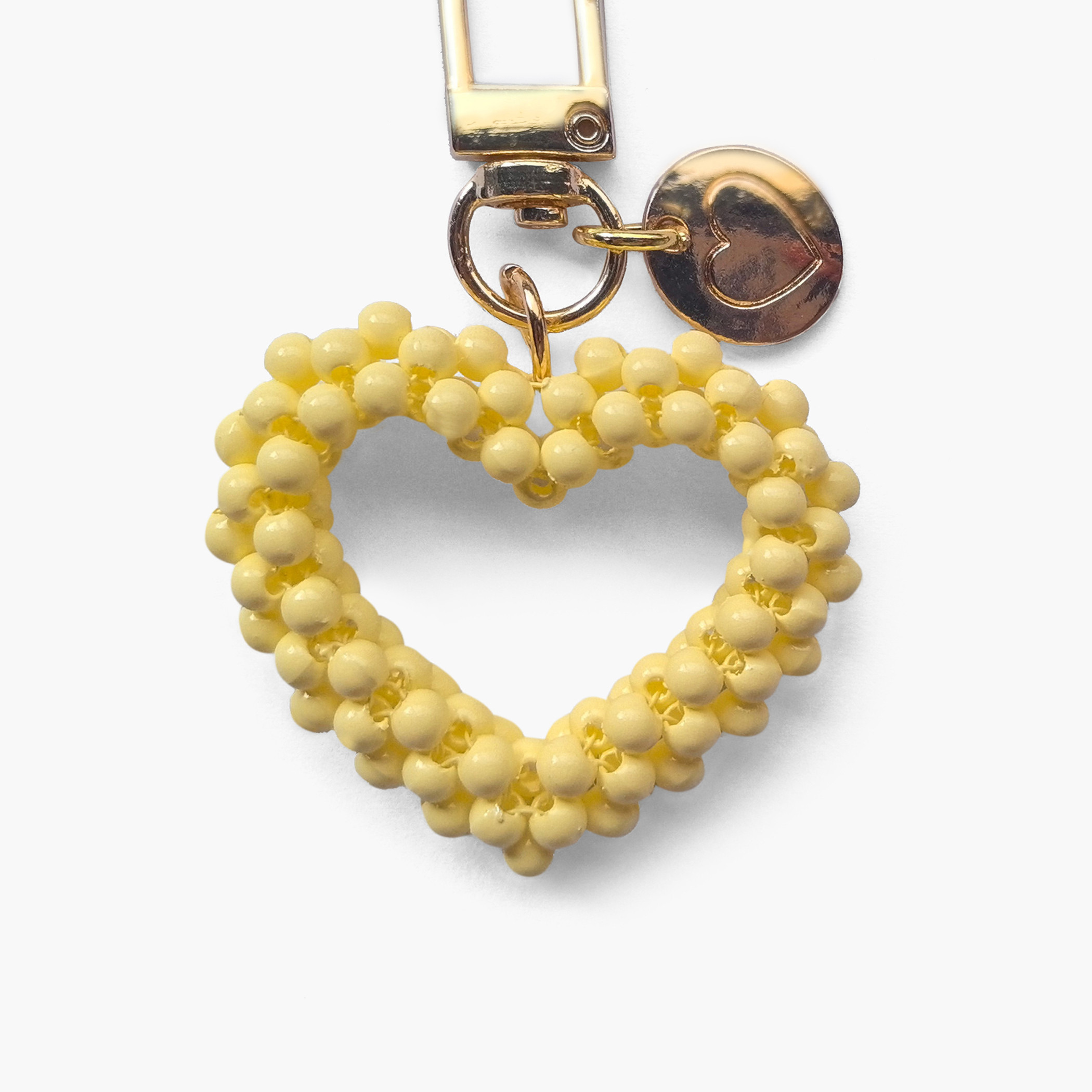 سلسلة مفاتيح بزينة قلب مع لمسات ميتاليك من جلو-girls-accessories-keyringsandbagcharms-image-2