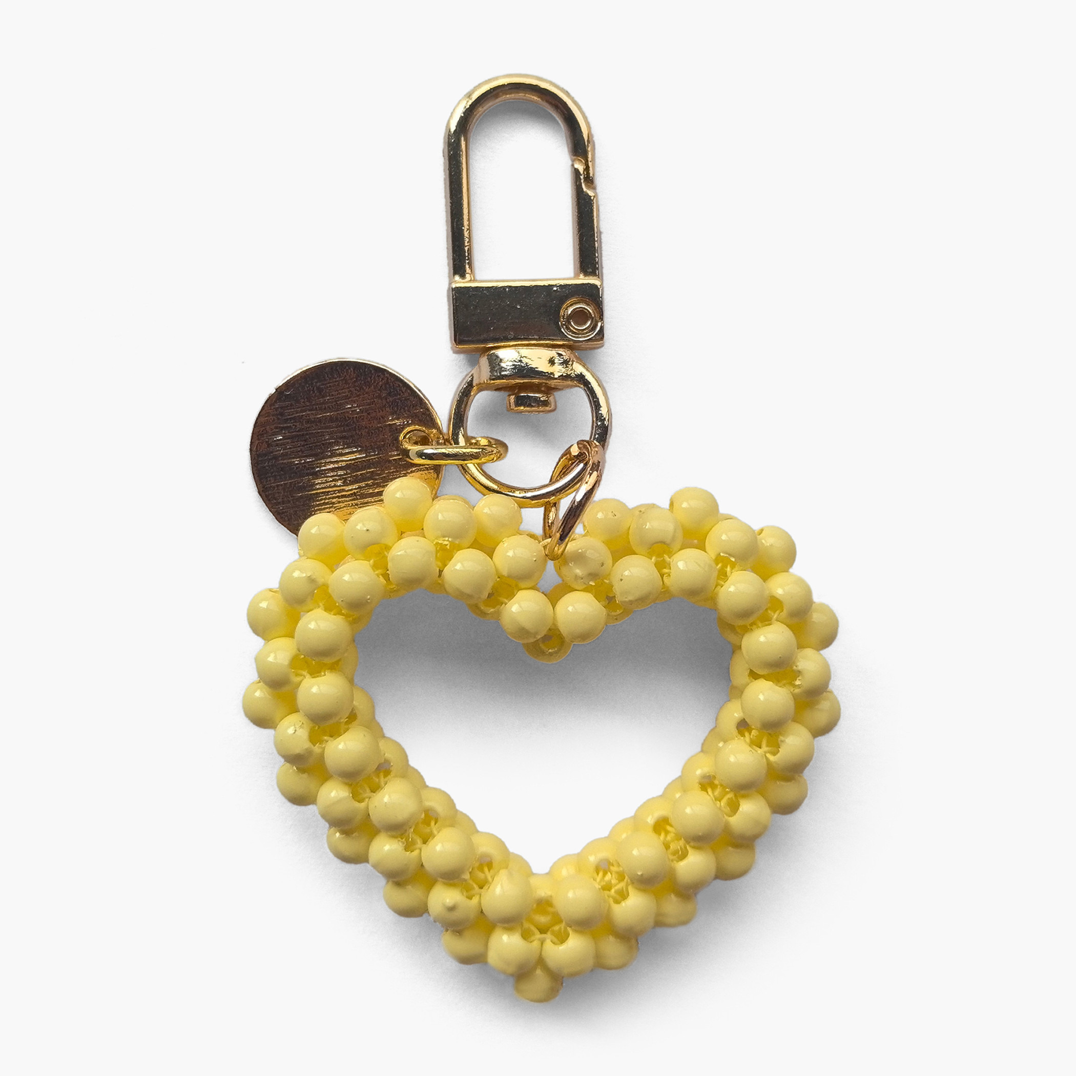سلسلة مفاتيح بزينة قلب مع لمسات ميتاليك من جلو-girls-accessories-keyringsandbagcharms-image-4