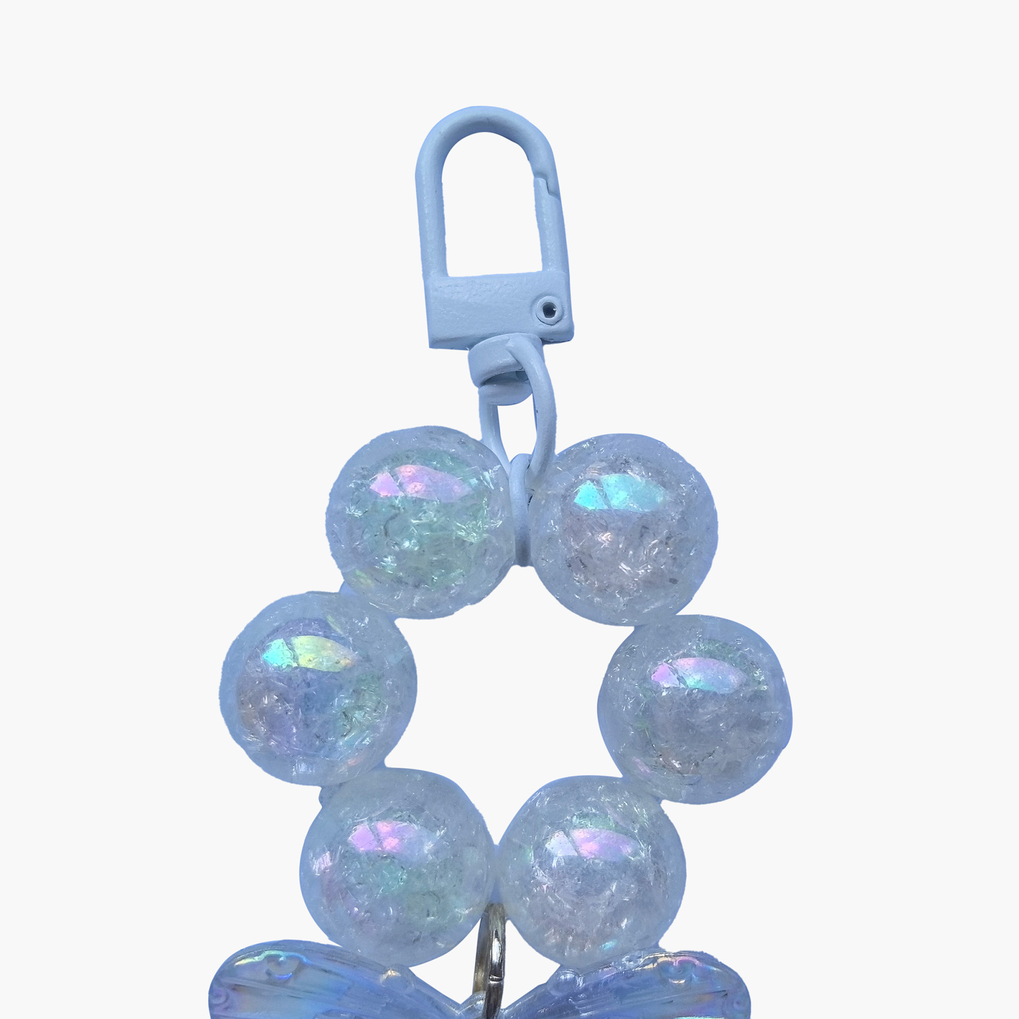 سلسلة مفاتيح بزينة فراشة مع لمسات ميتاليك من جلو-girls-accessories-keyringsandbagcharms-image-3