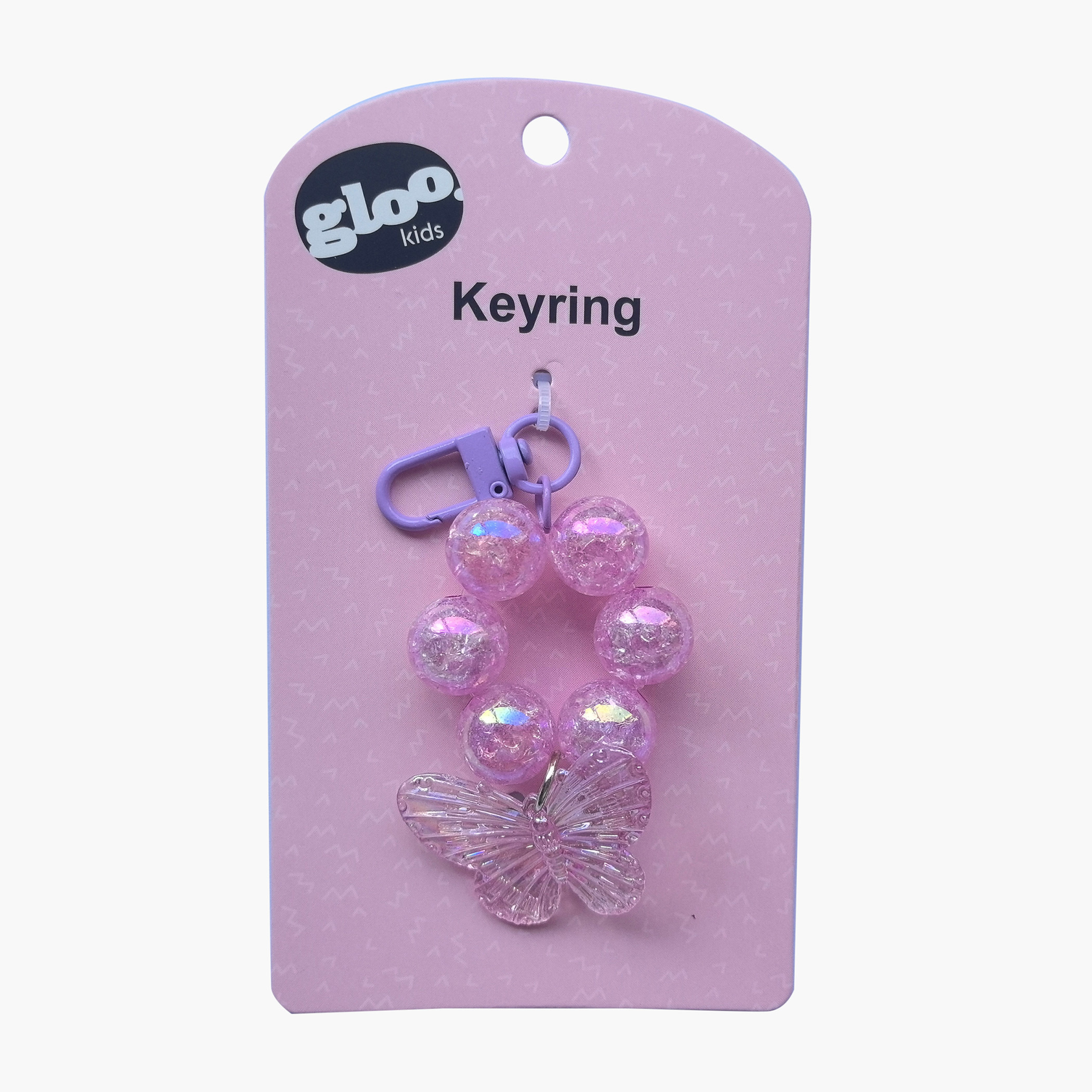 Gloo Embellished Butterfly Keyring with Metallic Accent-girls-accessories-keyringsandbagcharms-image-5