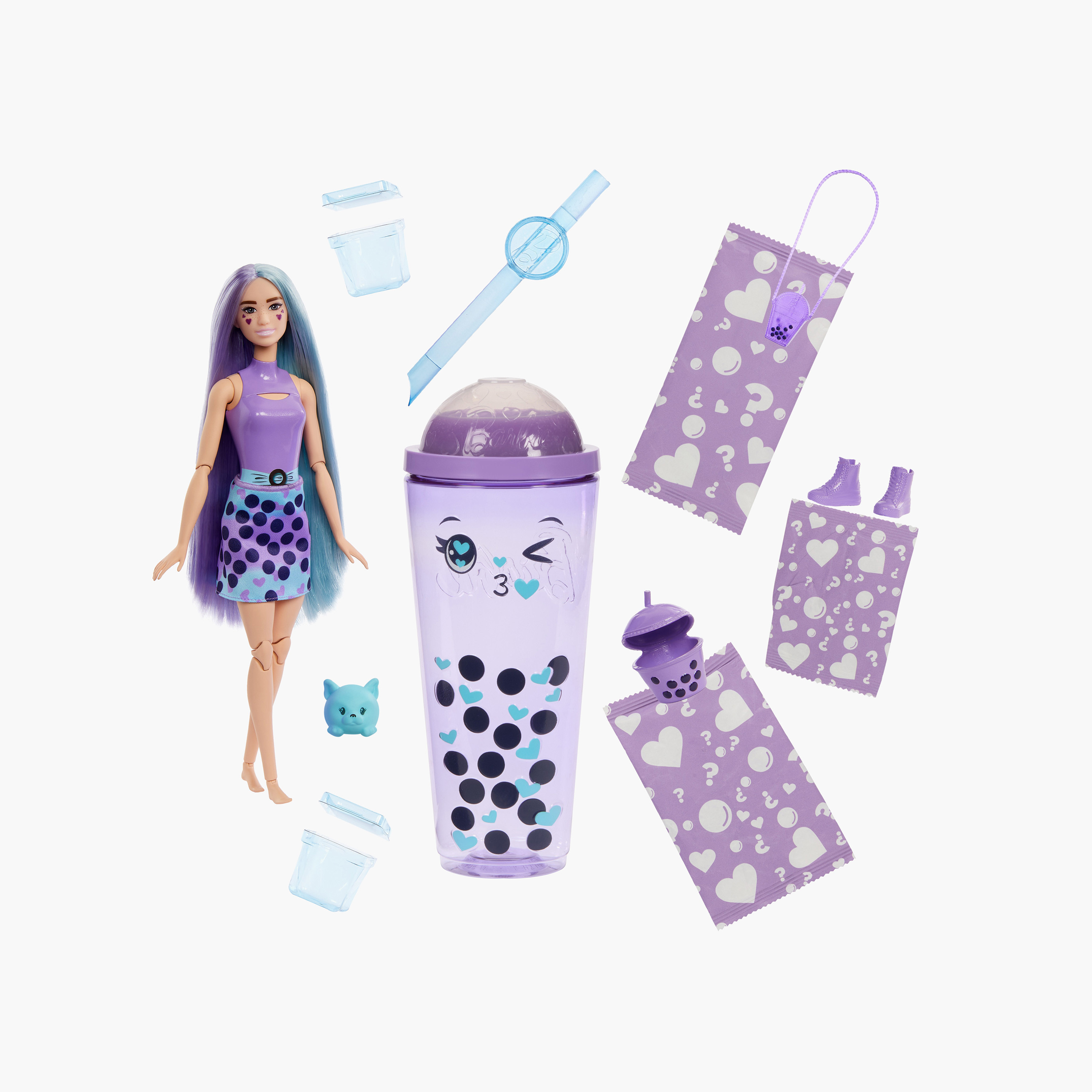 Barbie Pop Reveal Bubble Tea Surprise Fashion Doll - 32 cm-toys-dollsandplaysets-dollplaysets-image-1