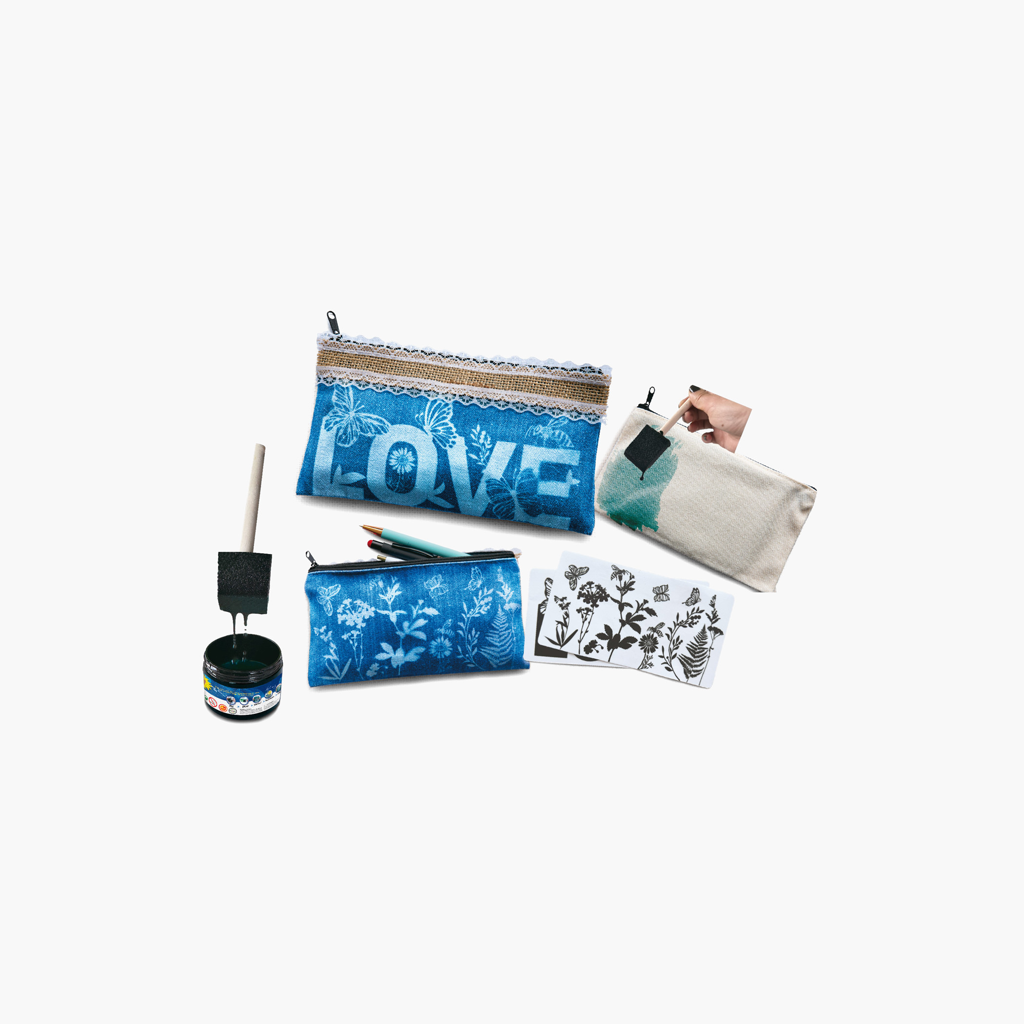 مجموعة مقلمة فنية كانفاس اصنعها بنفسك-school-artsandcrafts-image-2