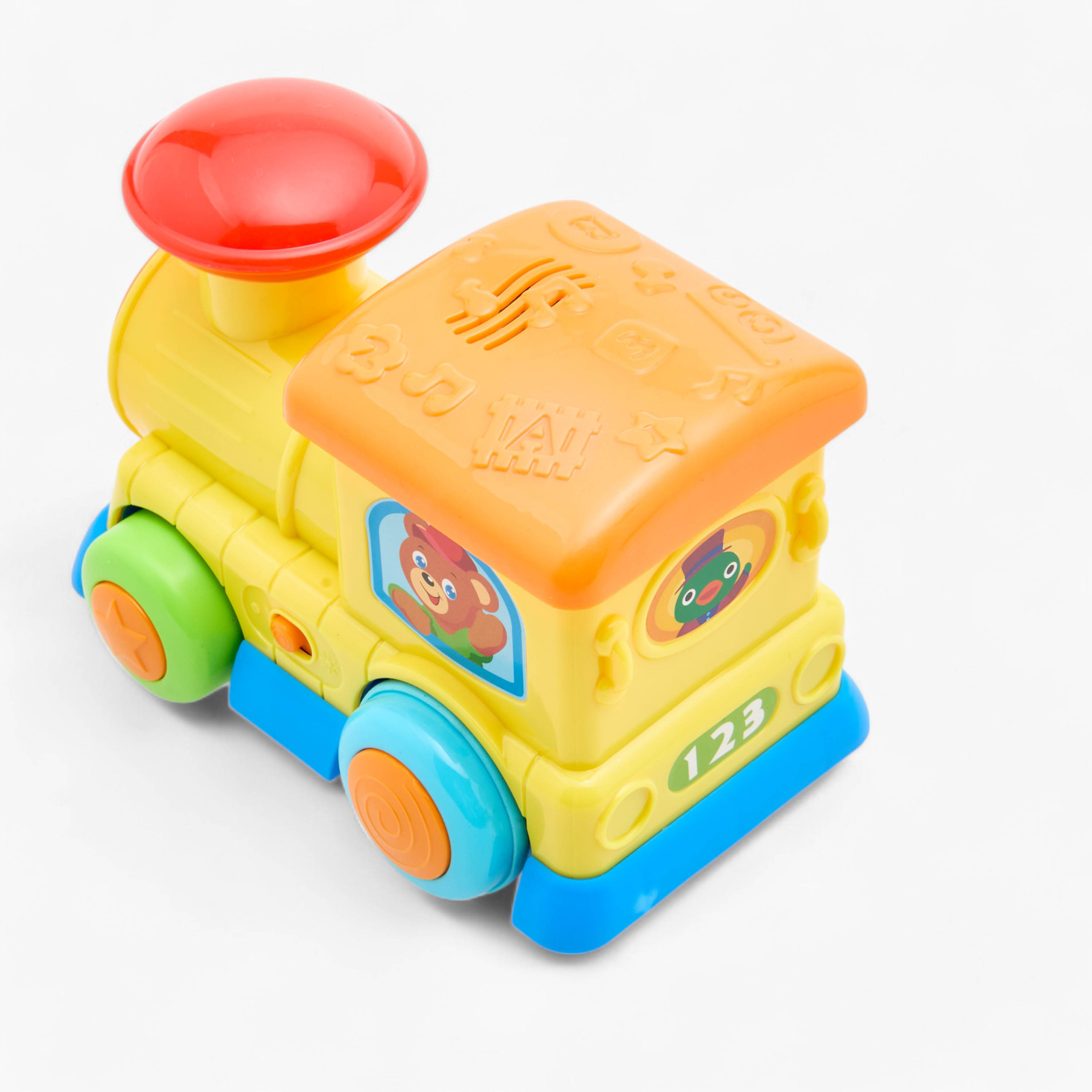 لعبة قطار بأضواء وأصوات وجهاز تحكم من جونيورز-toys-babyandtoddlertoys-learningtoys-image-5