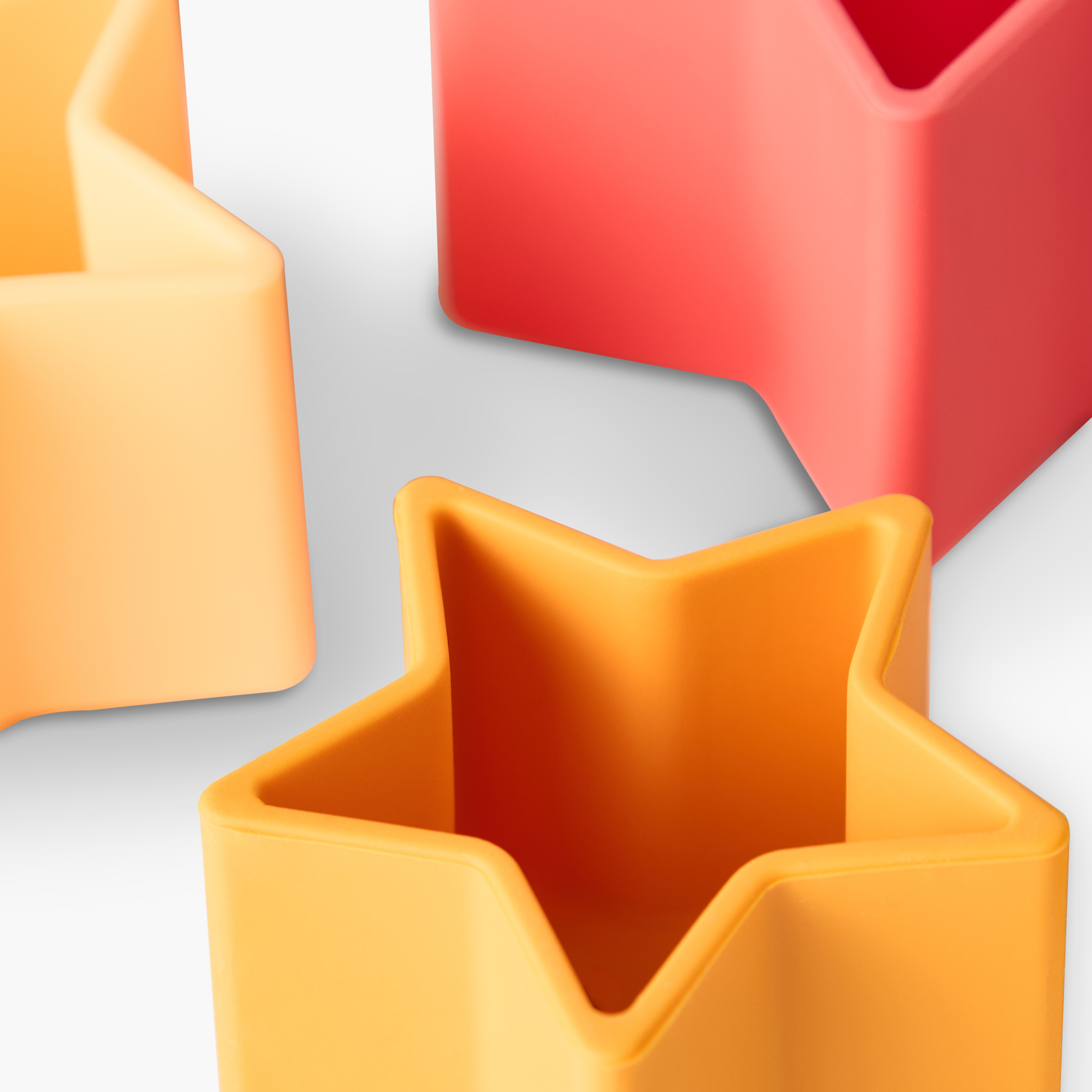 مجموعة لعب تكديس نجوم سيليكون 5 قطع من جيجلز-toys-babyandtoddlertoys-stackingandnestingtoys-image-2