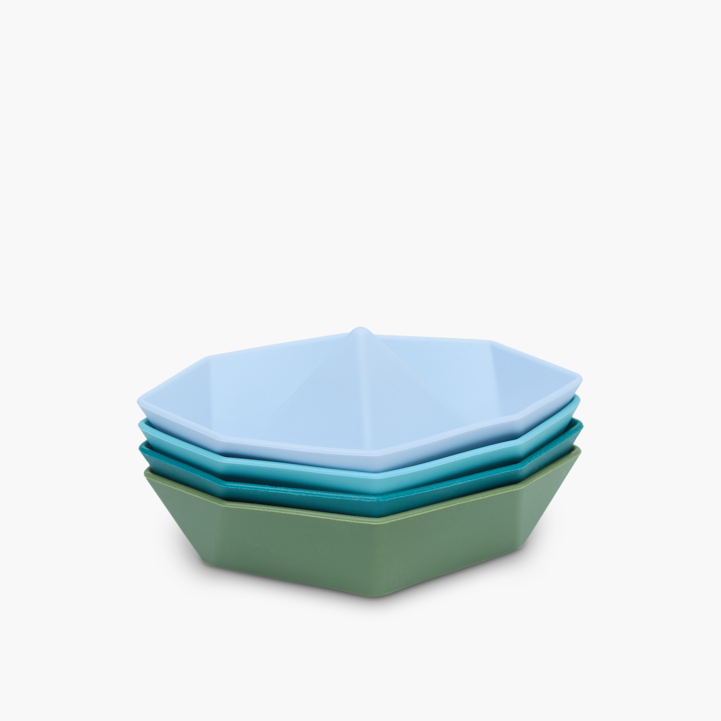 Giggles Silicone 4-Piece Boat Toy Set-toys-babyandtoddlertoys-stackingandnestingtoys-image-1