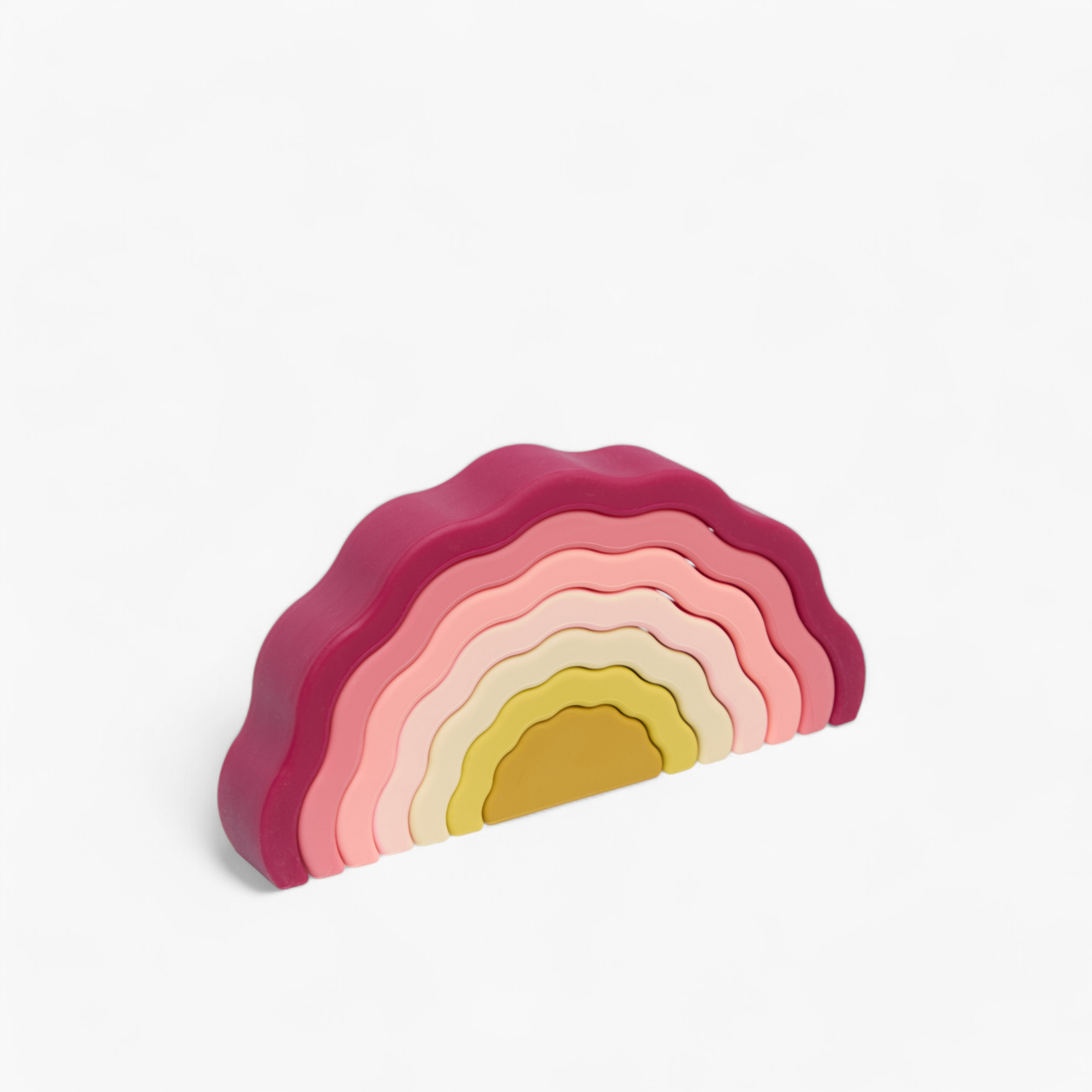 Giggles Silicone Stacking Rainbow Toy-toys-babyandtoddlertoys-stackingandnestingtoys-image-3
