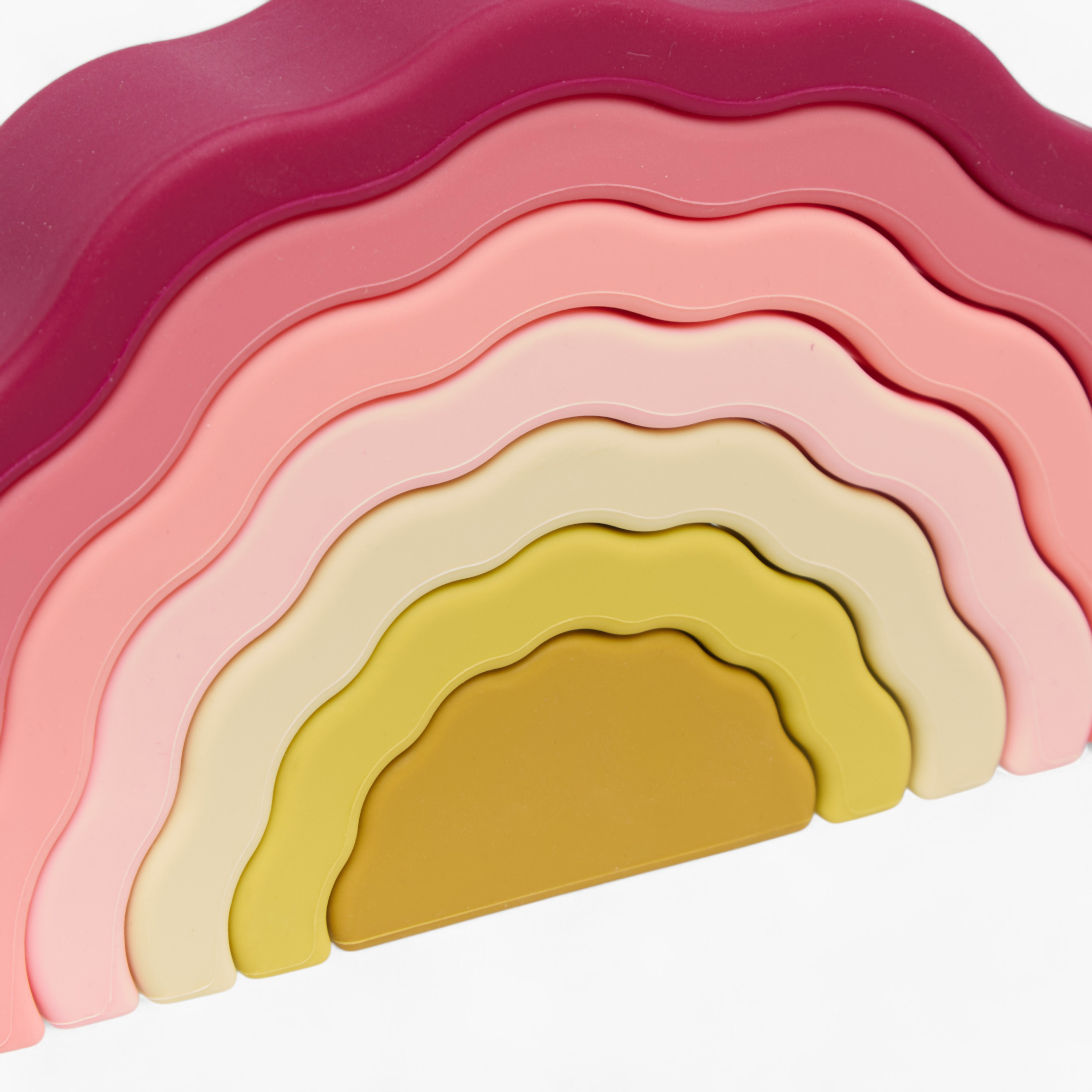 Giggles Silicone Stacking Rainbow Toy-toys-babyandtoddlertoys-stackingandnestingtoys-image-4
