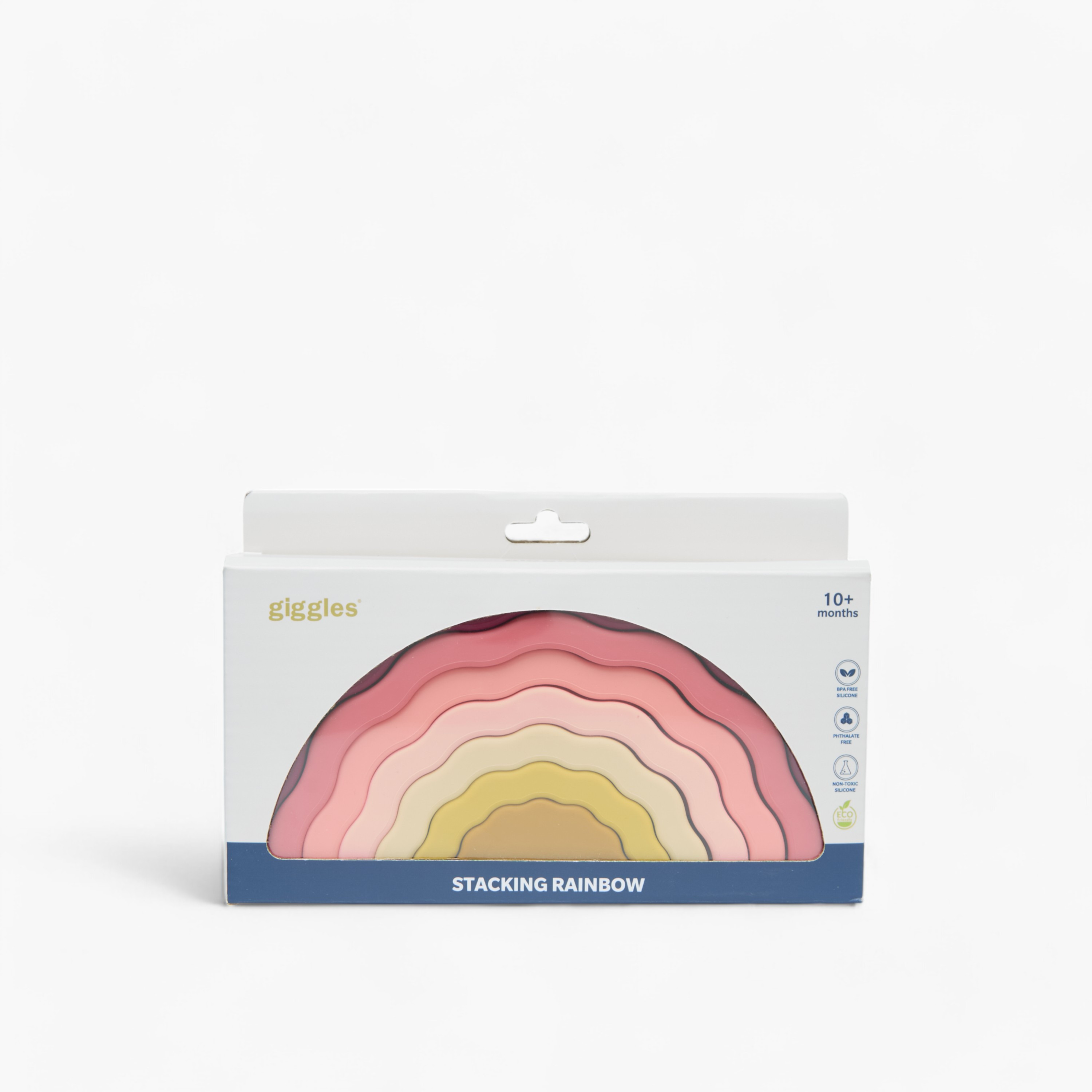 Giggles Silicone Stacking Rainbow Toy-toys-babyandtoddlertoys-stackingandnestingtoys-image-6