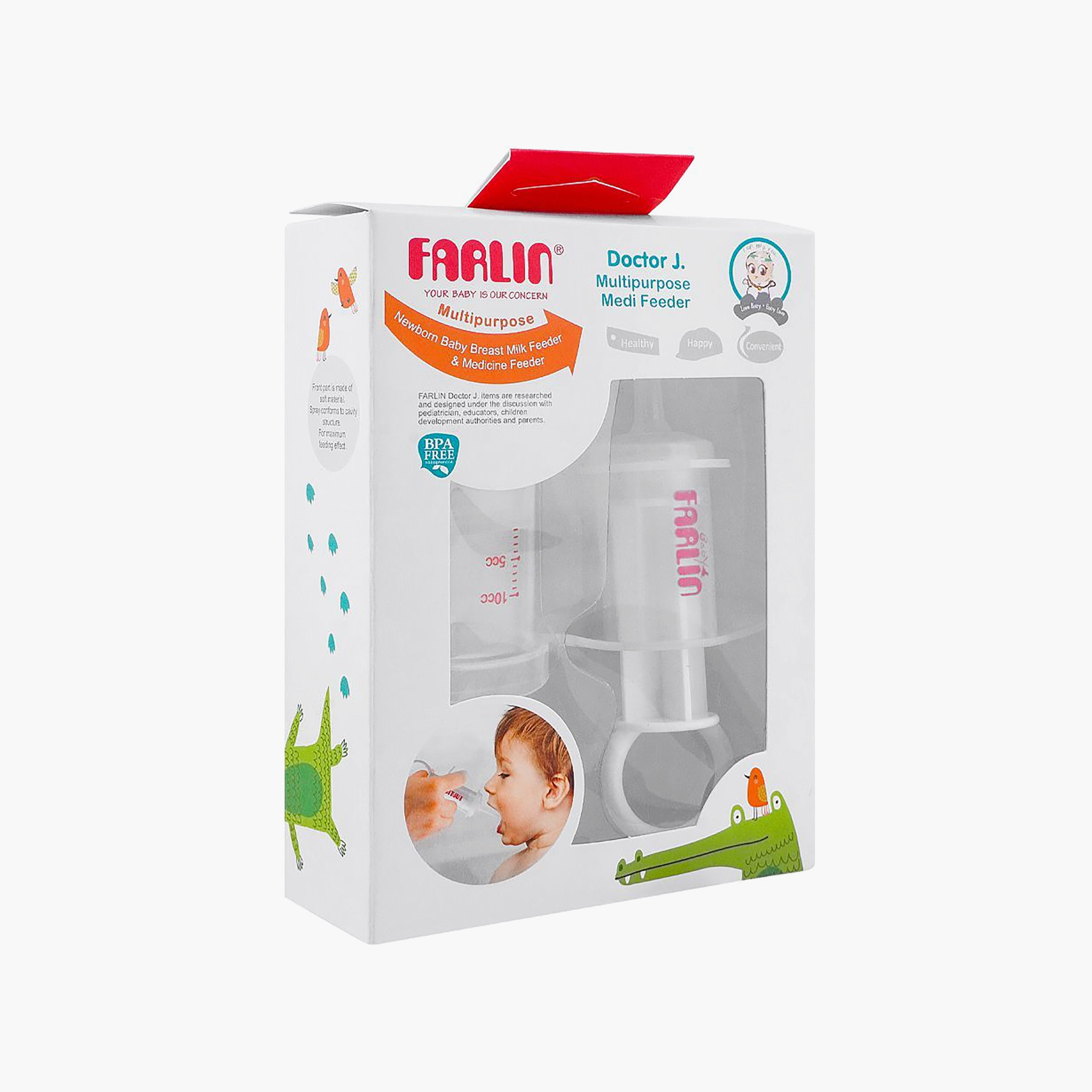 Farlin Doctor J Multipurpose Medicine Feeder Set-baby-feeding-accessories-image-1