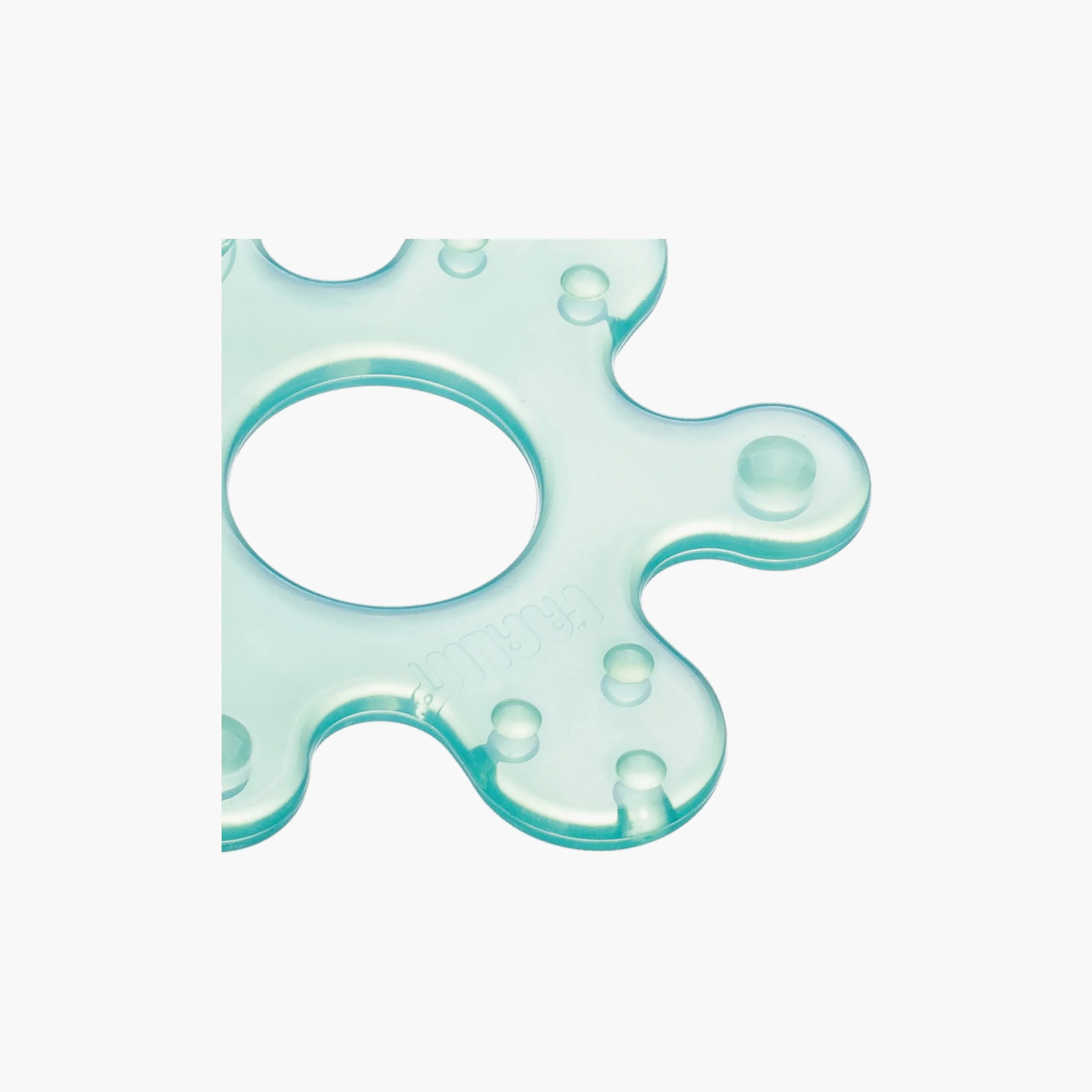 طقم عضاضات ومهدئات لثة بتصميم بازل متداخل (قطعتين) من فارلين-baby-feeding-teethers-image-6