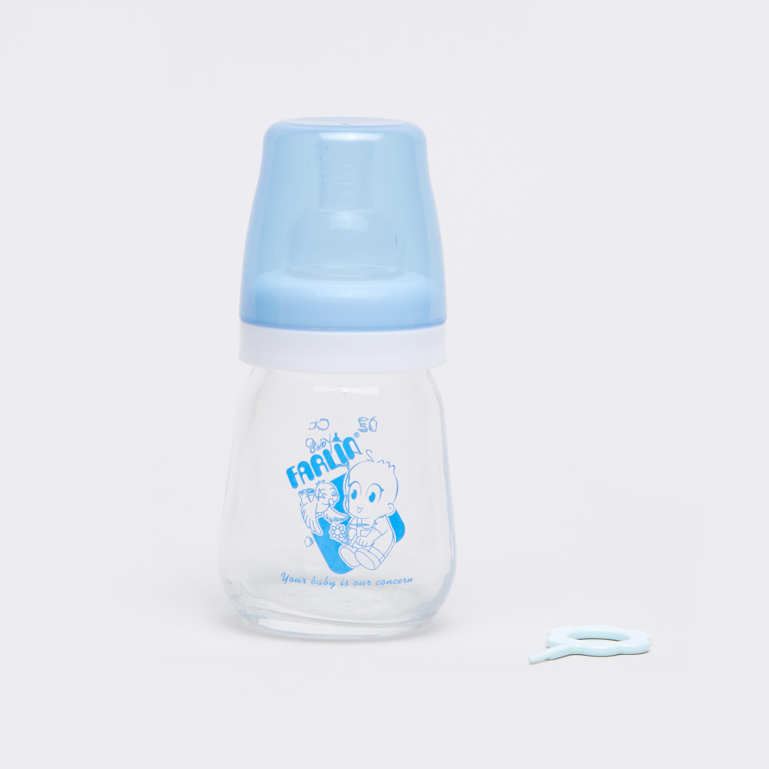 رضّاعة أطفال بغطاء وطبعات من فارلين-baby-feeding-feedingbottles-bottlesandteats-image-1