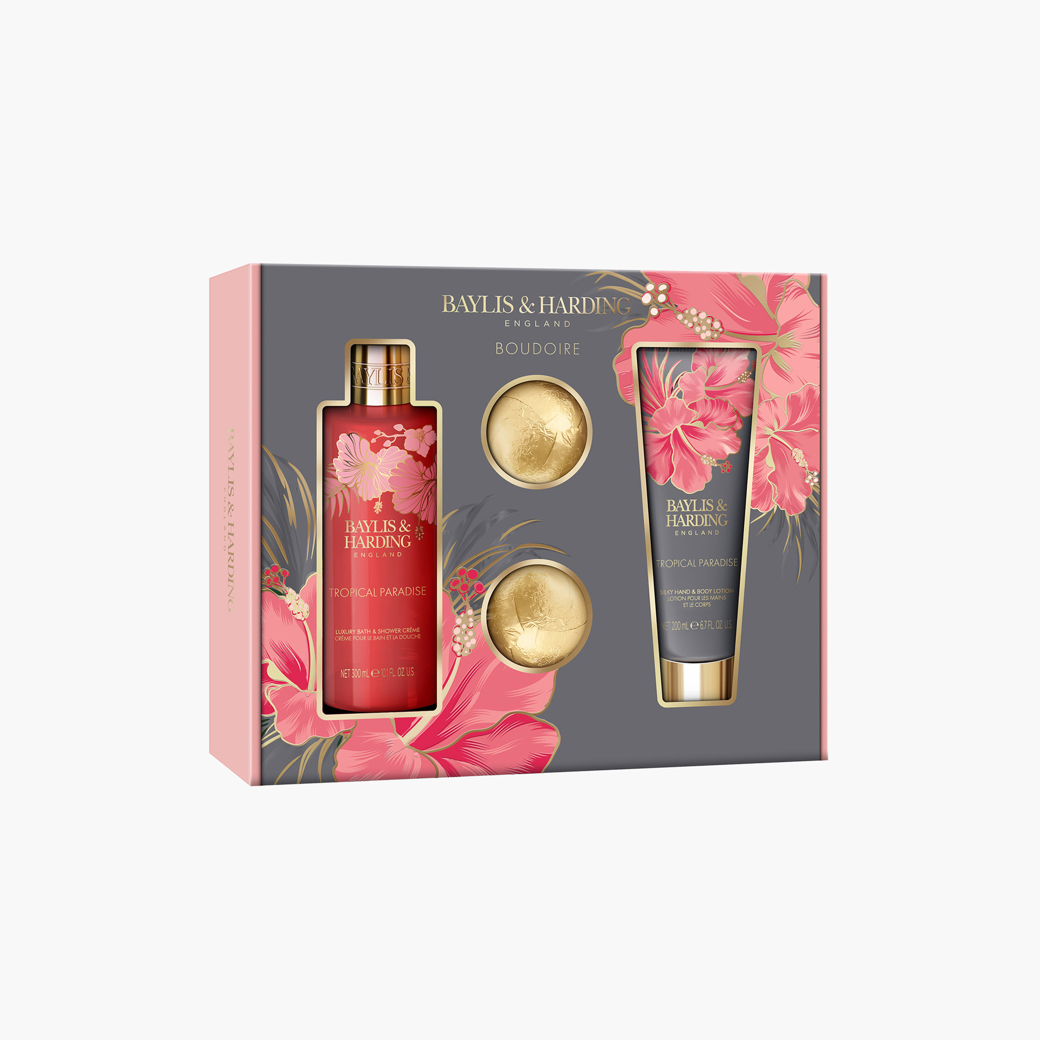 Baylis & Harding Boudoire 2-Piece Luxury Bathing Treats Gift Set-beautyandpersonalcare-giftsets-image-2