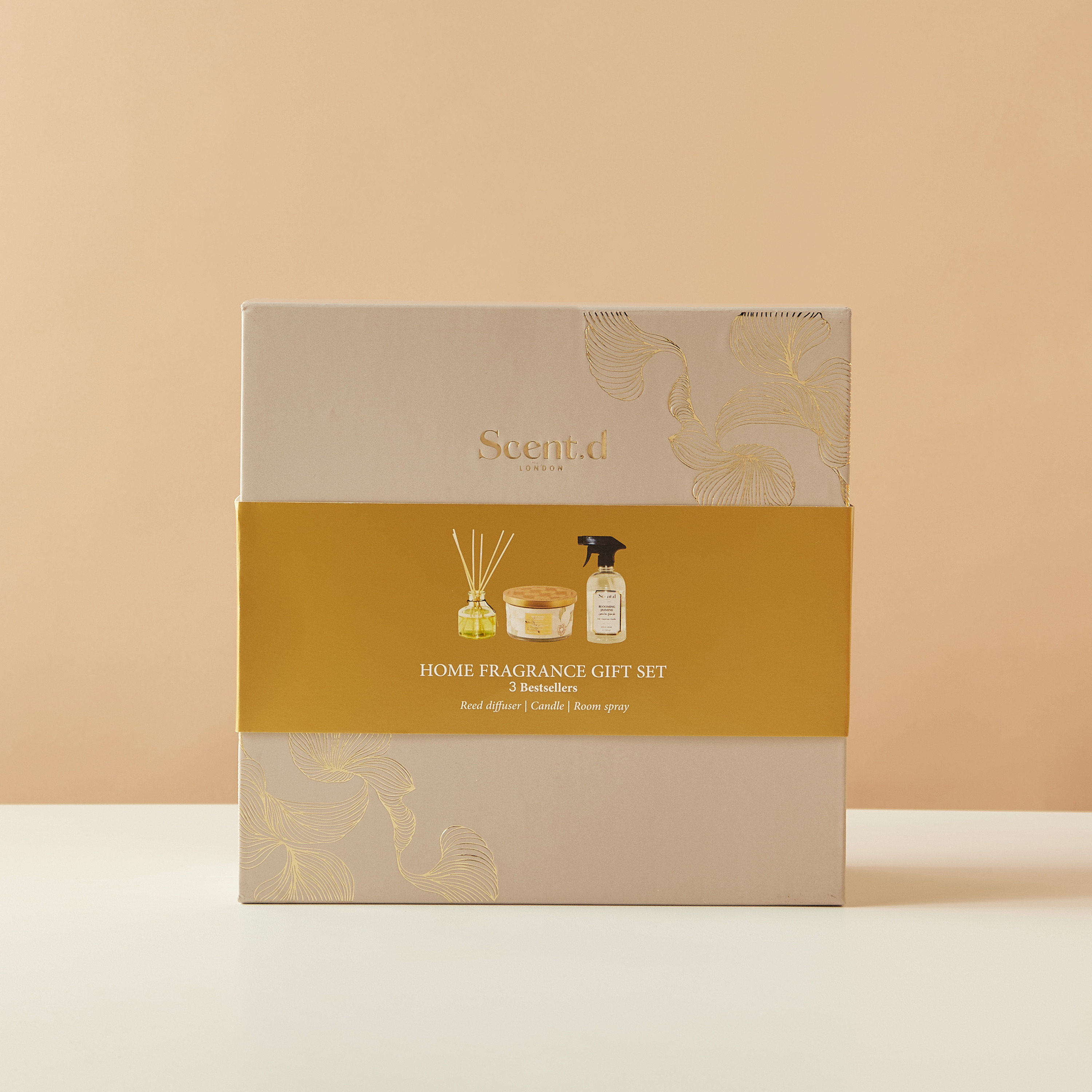 Scent.d London 3-Piece Arabian Jasmine Home Fragrance Gift Set-household-homefragrance-fragrancegiftset-image-6