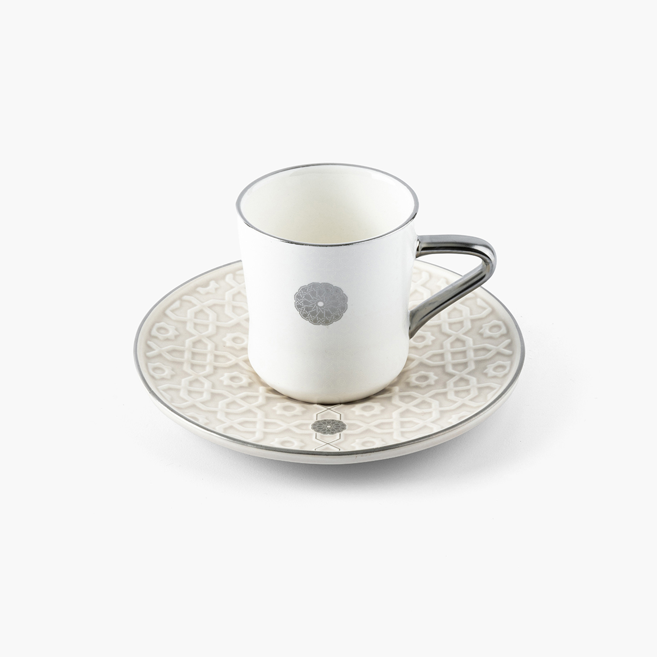 Otantik Rosette 12-Piece Porcelain Turkish Coffee Set-household-dining-teaandcoffee-teaandcoffeesets-image-2